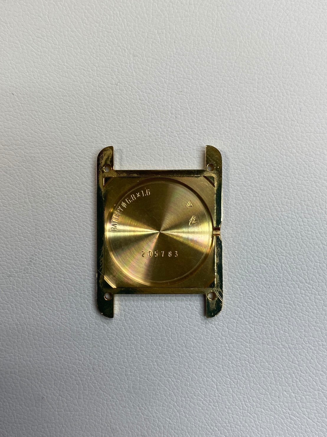 カルティエ マストタンク SM W1003154/1613 クォーツ Cal.057 SV925 革 純正Dバックル(GP)アイボリーローマン文字盤 箱 保証書(無記名/2009年)オーバーホール済み