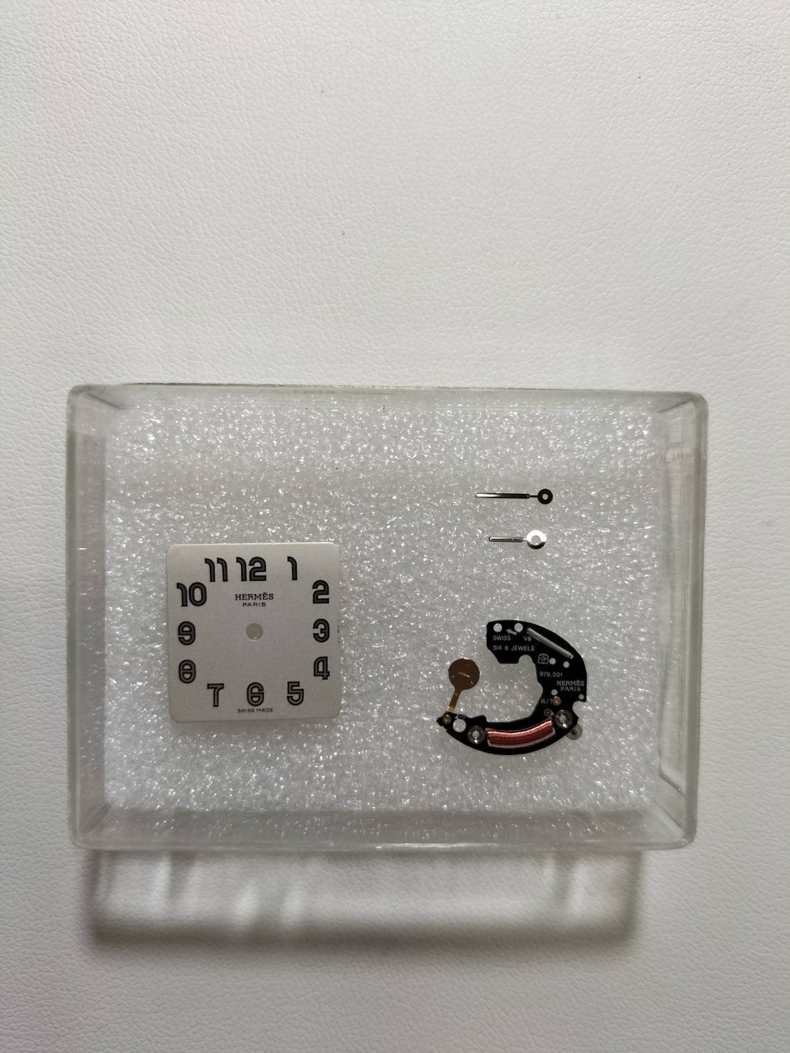 エルメス ケープコッド CC1.210 クォーツ Cal.976.001 SS 革 純正ピンバックル(SS)ホワイトアラビア文字盤(SWISS MADE表記) 箱 冊子 保証書(2003年)オーバーホール済み
