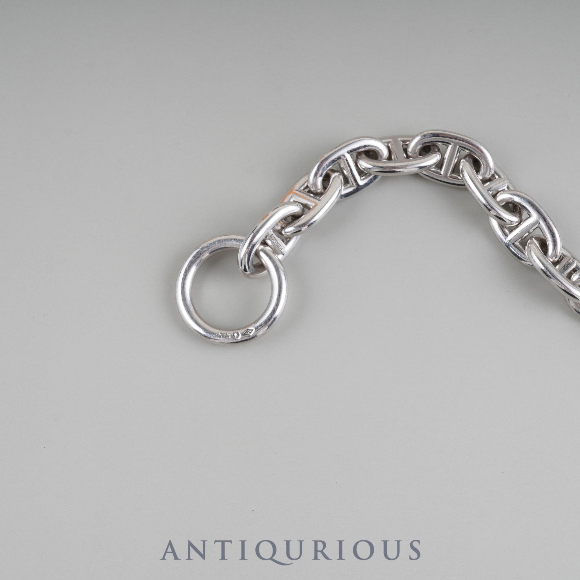 Hermès Chaine d'Ancre Bracelet, MM, 16 links, SV925, Margiela period