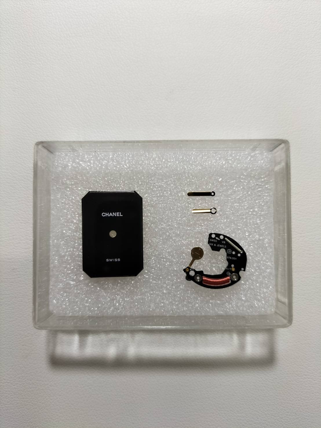 シャネル プルミエール L H0001 クォーツ Cal.976.001 GP GP/革 ブラック文字盤(SWISS表記) 冊子 保証書(1994年)オーバーホール済み