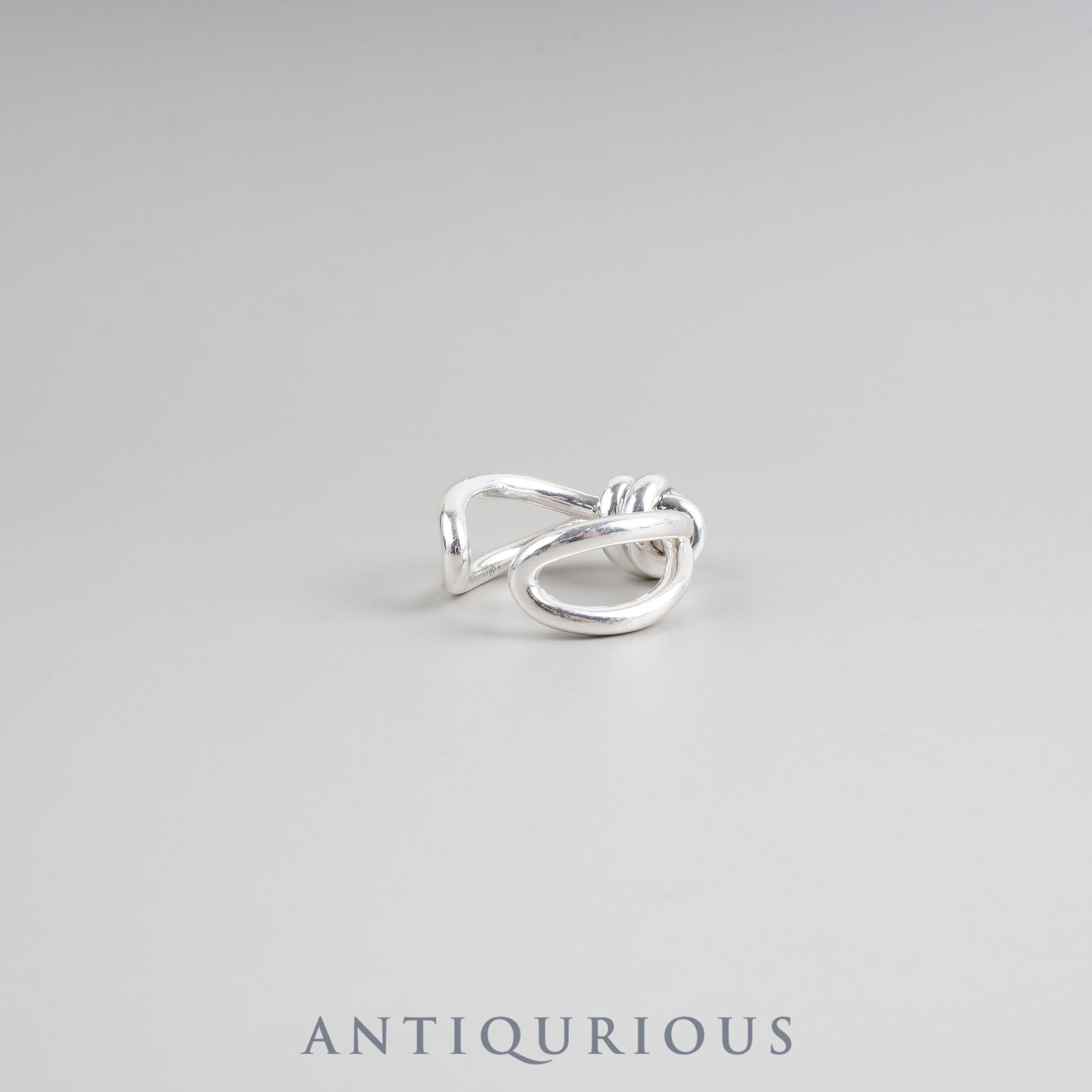 Bottega Veneta Ring Knot SV925 Approx. Size 15 Box, Dust Bag, Booklet