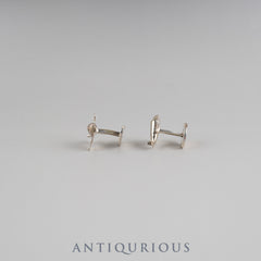 Tiffany Cufflinks Airplane Motif SV925 Box Storage Bag