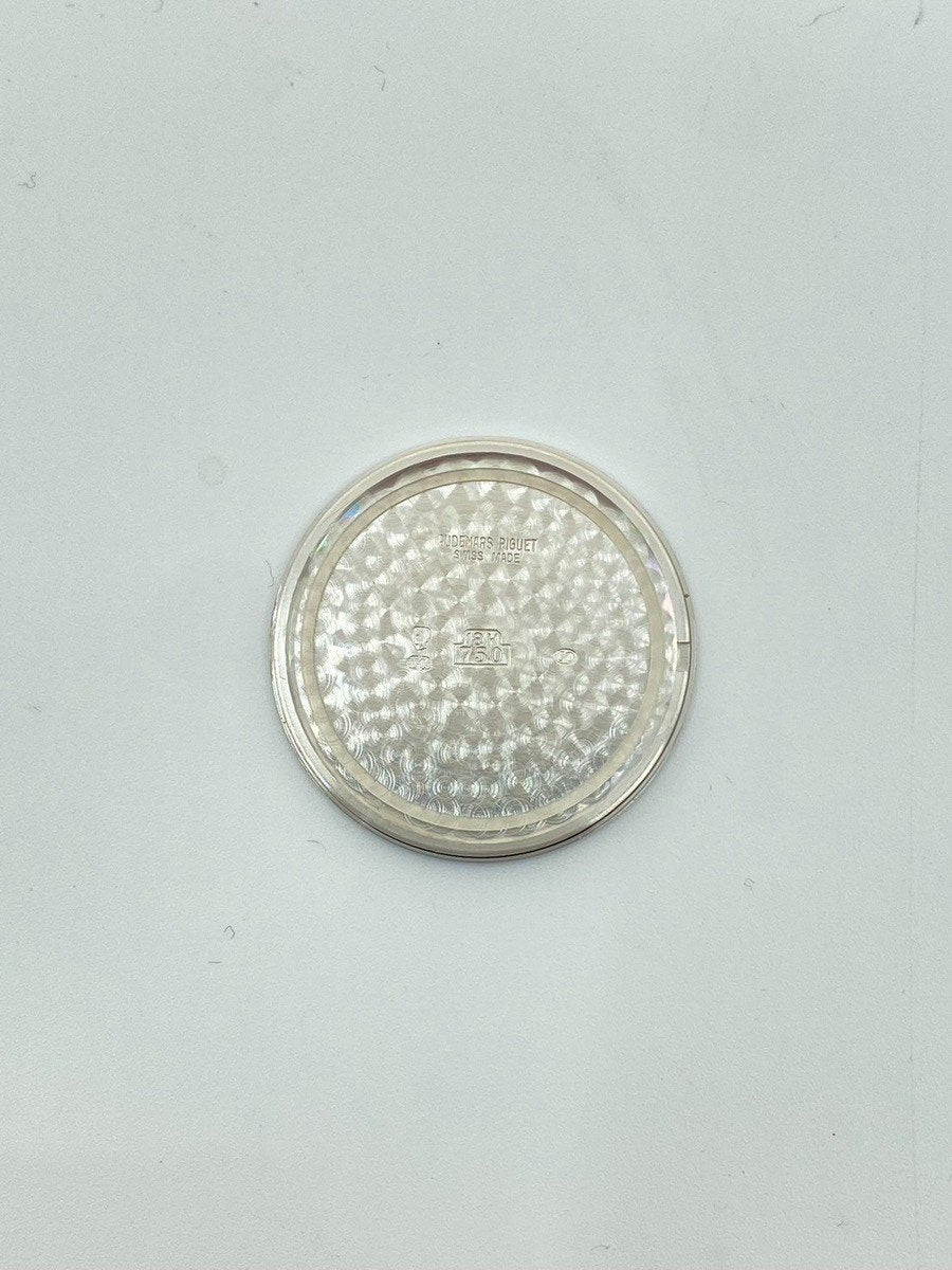 オーデマ・ピゲ エクストラフラット 4791BC.0.0002 手巻き Cal.2080 750WG 純正革ベルト 純正ピンバックル(750WG)シルバー文字盤(SWISS MADE表記) タグ オーバーホール済み
