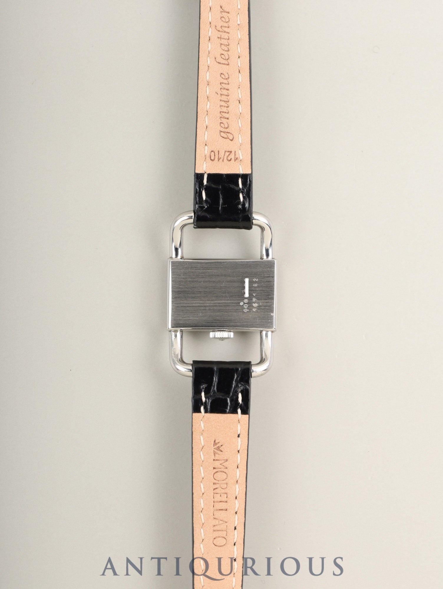 Jaeger-LeCoultre Driver's Watch Etrier 1671.42 Hand-wound SS Leather Original Pin Buckle (SS) White Dial Overhauled