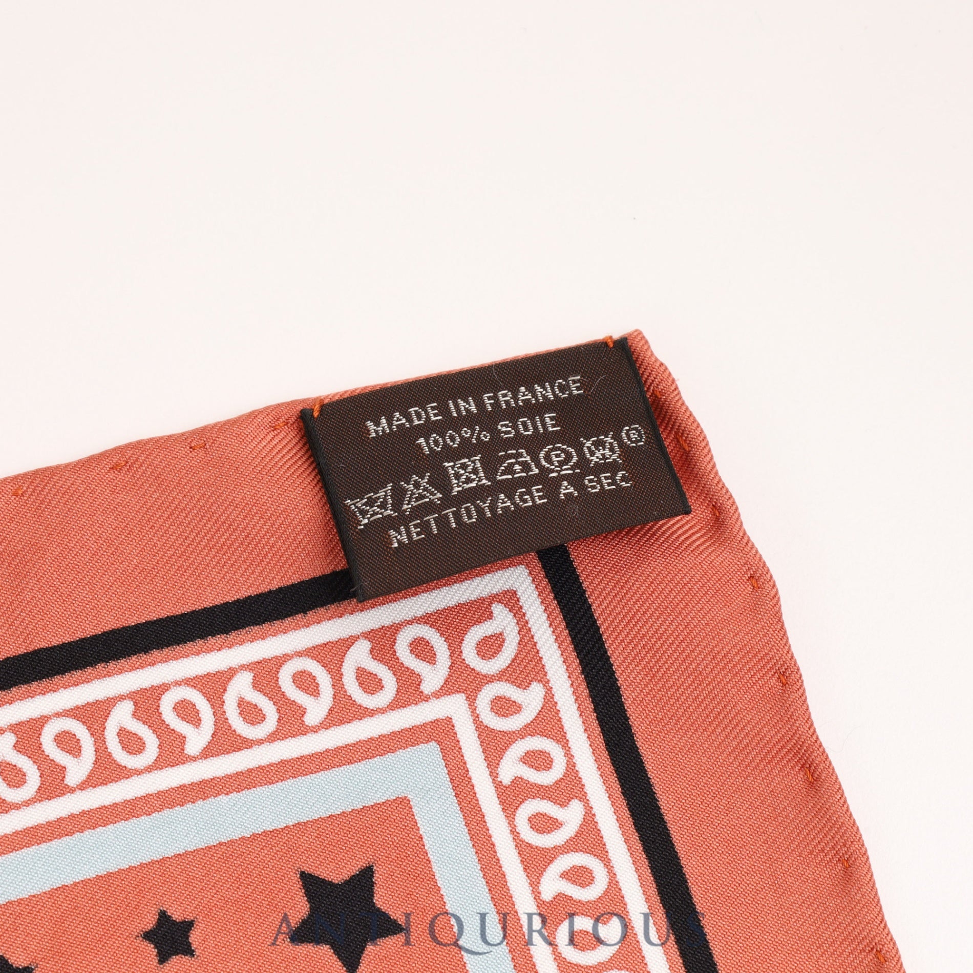 Hermes Scarf Carre 55 Hermes Paris Station Bandana SILK100% Box