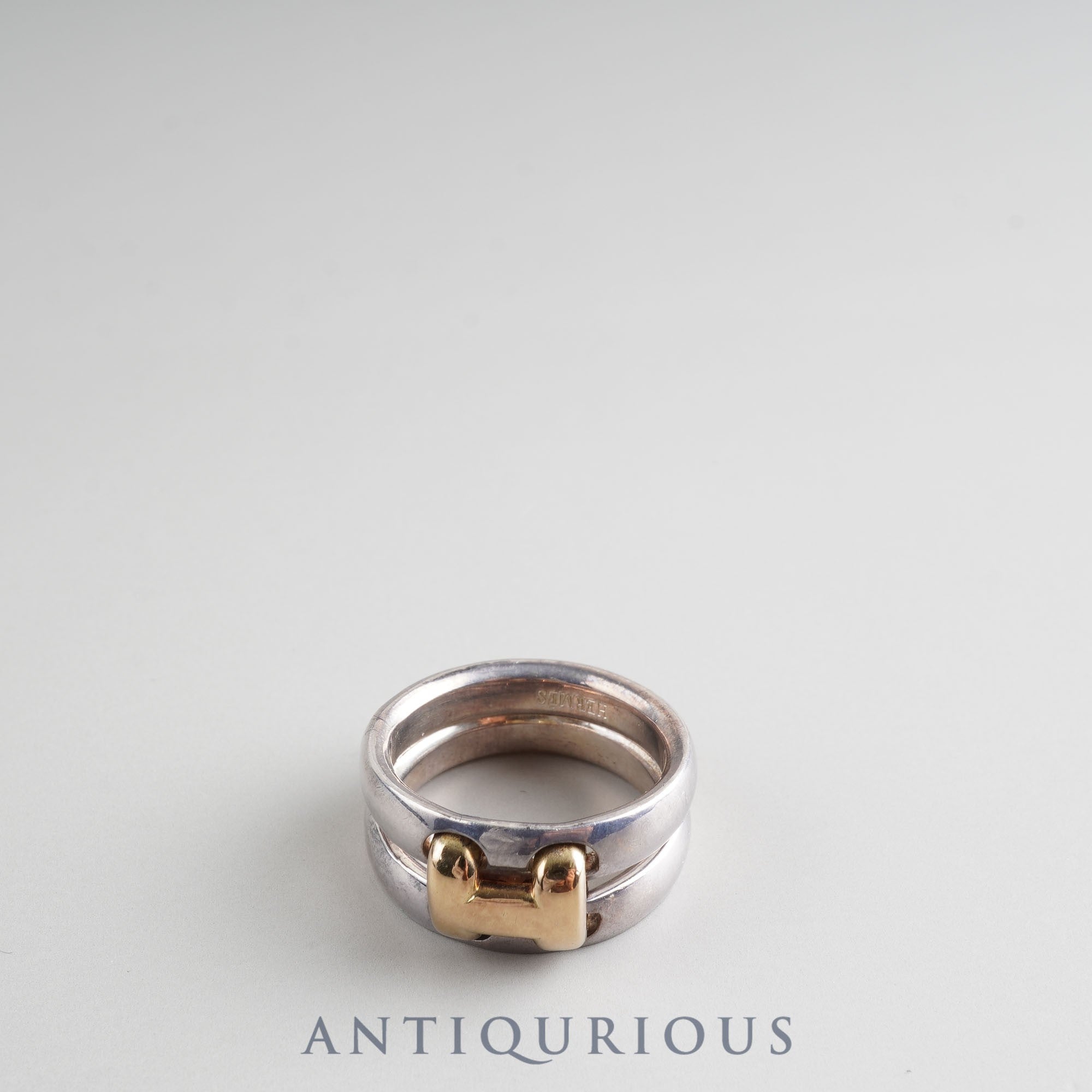 Hermes Ring Olympe SV925/750 size 9.5