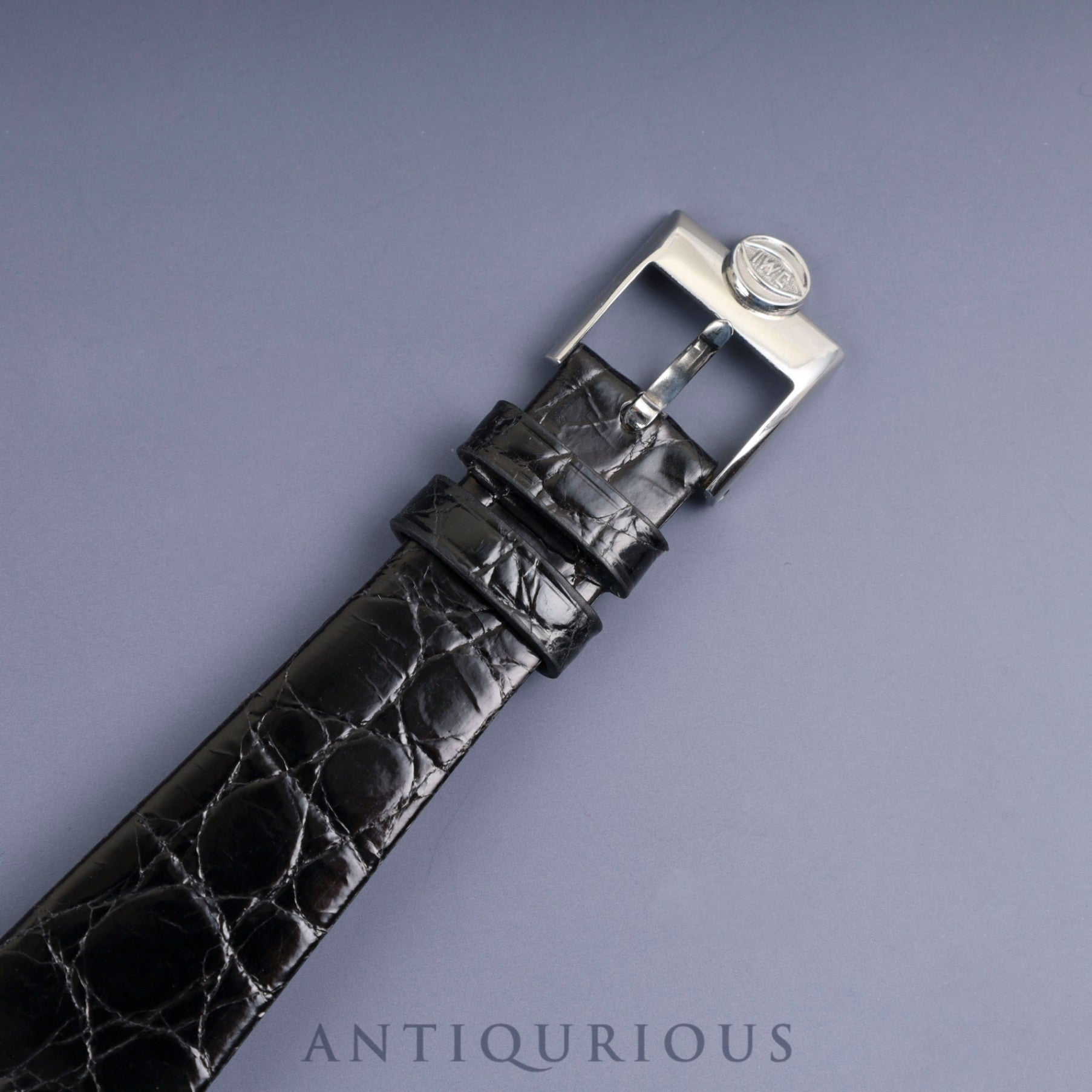 IWC オールドインター 手巻き Cal.C.401 Pm900 革 純正尾錠(SS) シルバー文字盤 オーバーホール済み アイダブリュシー