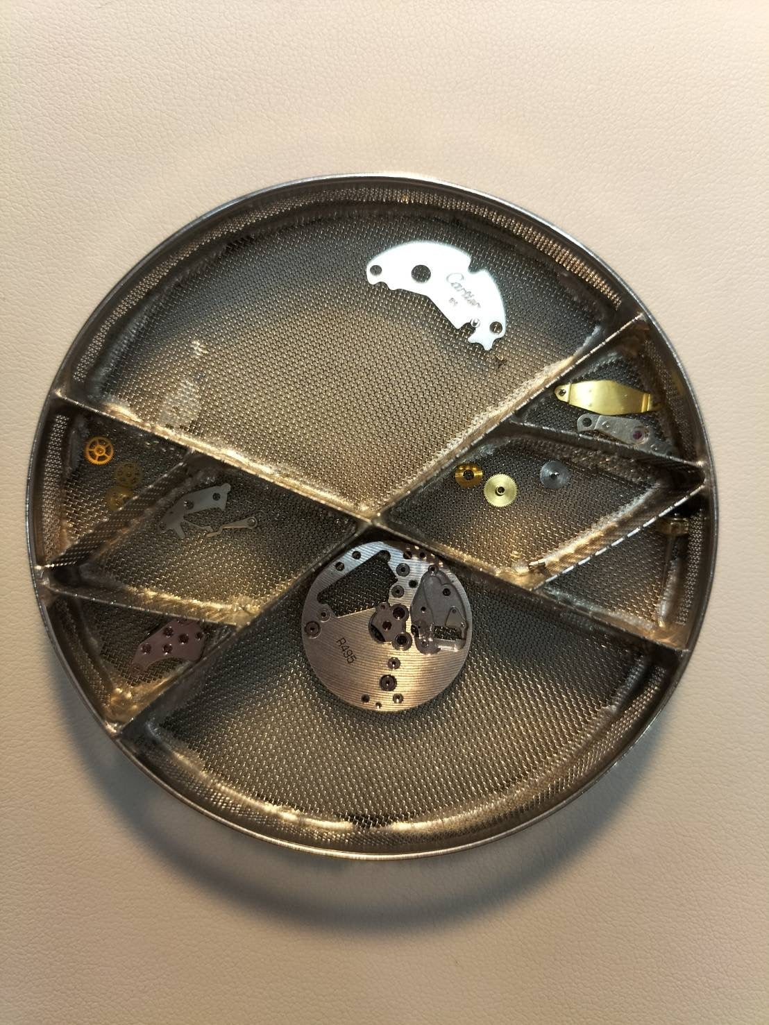 カルティエ マストタンク LM 6 81006 クォーツ Cal.81 SV925 革 純正尾錠(GP) グレーローマン文字盤 箱 冊子 保証書(1985年)オーバーホール済み 新品仕上げ済み