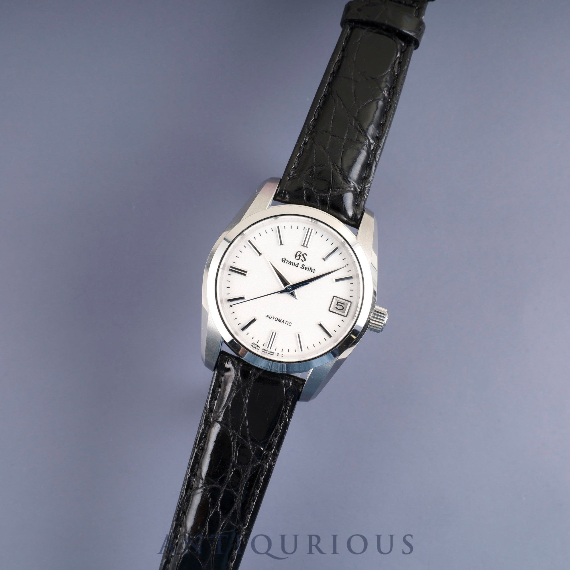 セイコー グランドセイコー SBGR287/9S65-00B0 自動巻き Cal.9S65 SS 革 純正バックル(SS) ホワイト文字盤 カード ケース 冊子 箱 保証書(2020年)オーバーホール済み