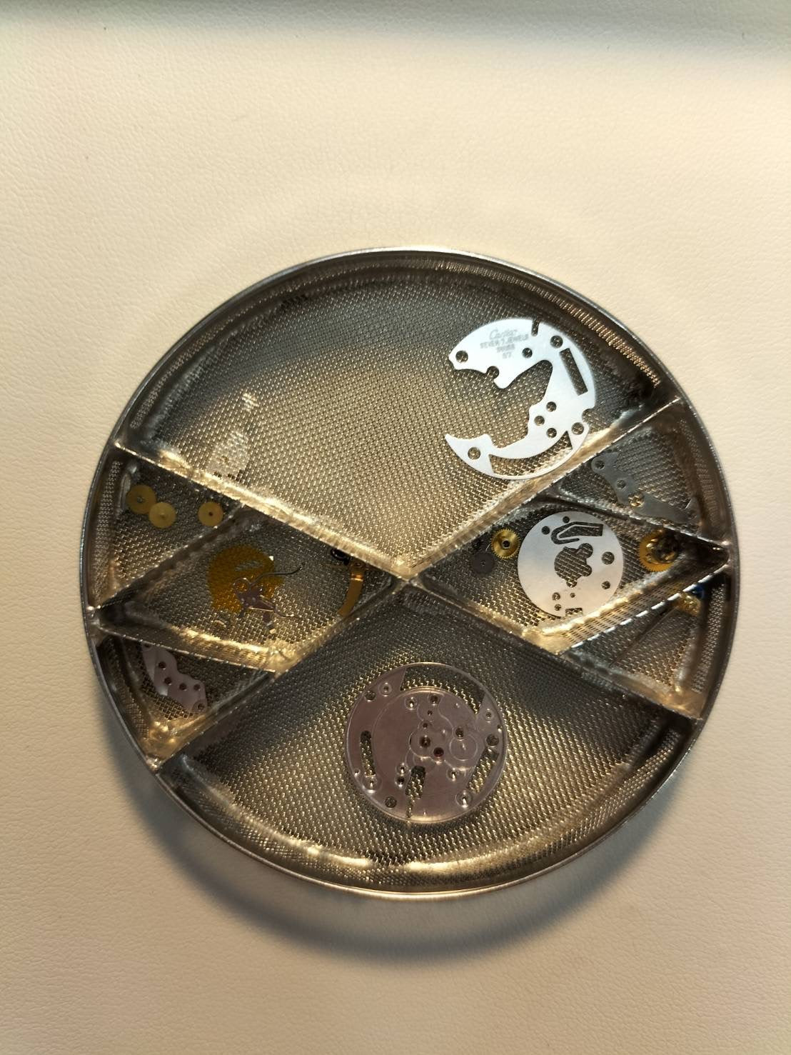 カルティエ マストタンク GM(XL) 2413 クォーツ Cal.87 SV925 革 純正尾錠(GP) ホワイト飛びローマン文字盤 オーバーホール済み