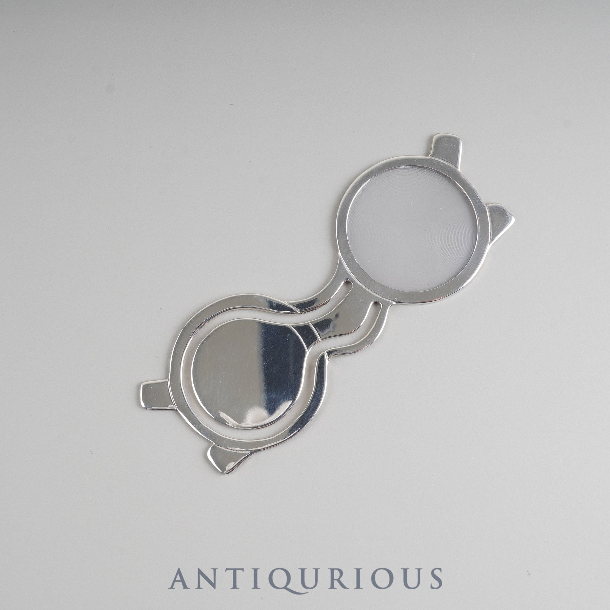 Tiffany Magnifying Glass Bookmark, Sterling Silver, Box, Dust Bag