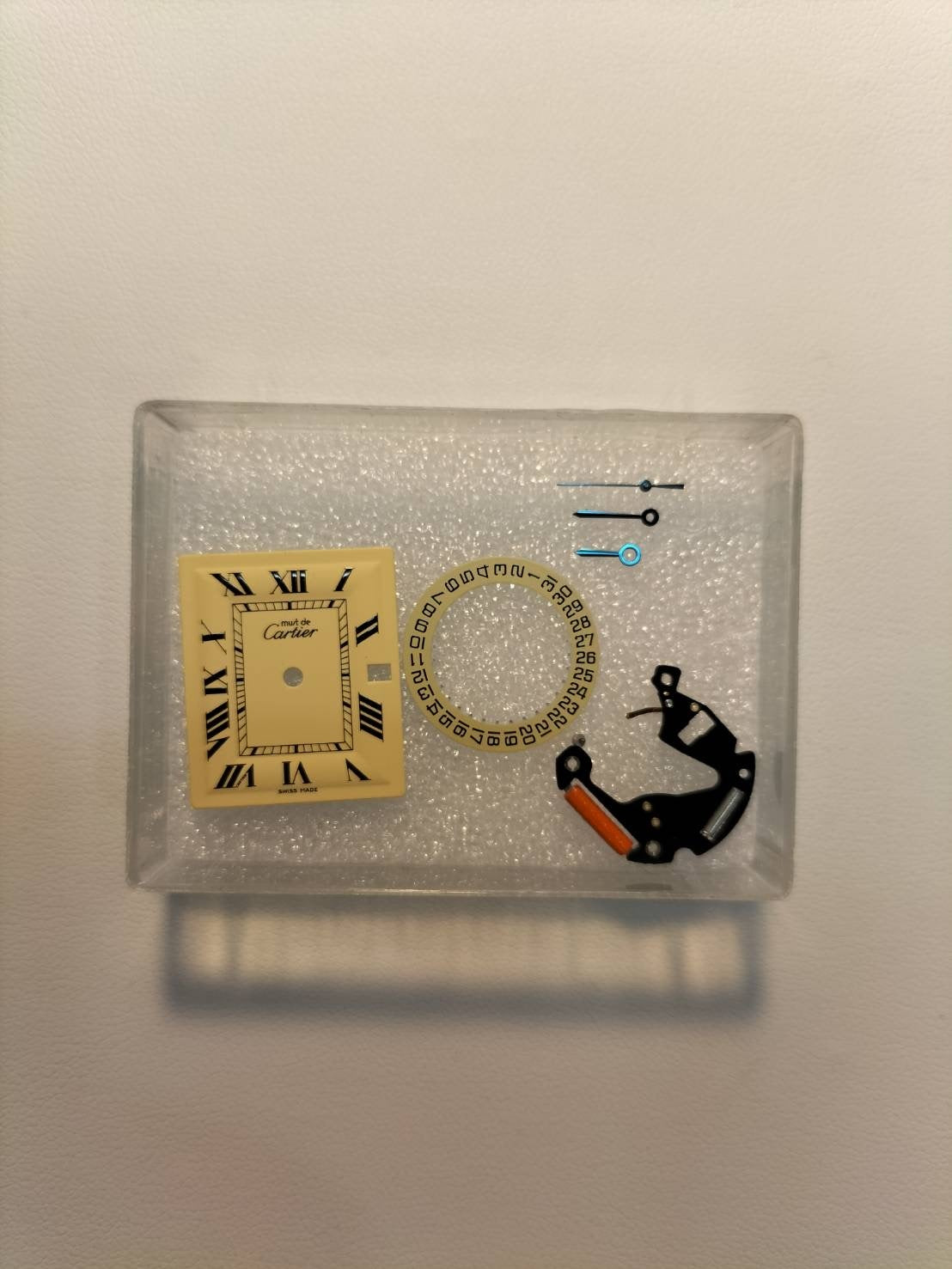 カルティエ マストタンク GM(XL) W1017454/2413 クォーツ Cal.687 SV925 革 純正尾錠(GP)アイボリーローマン文字盤 オーバーホール済み