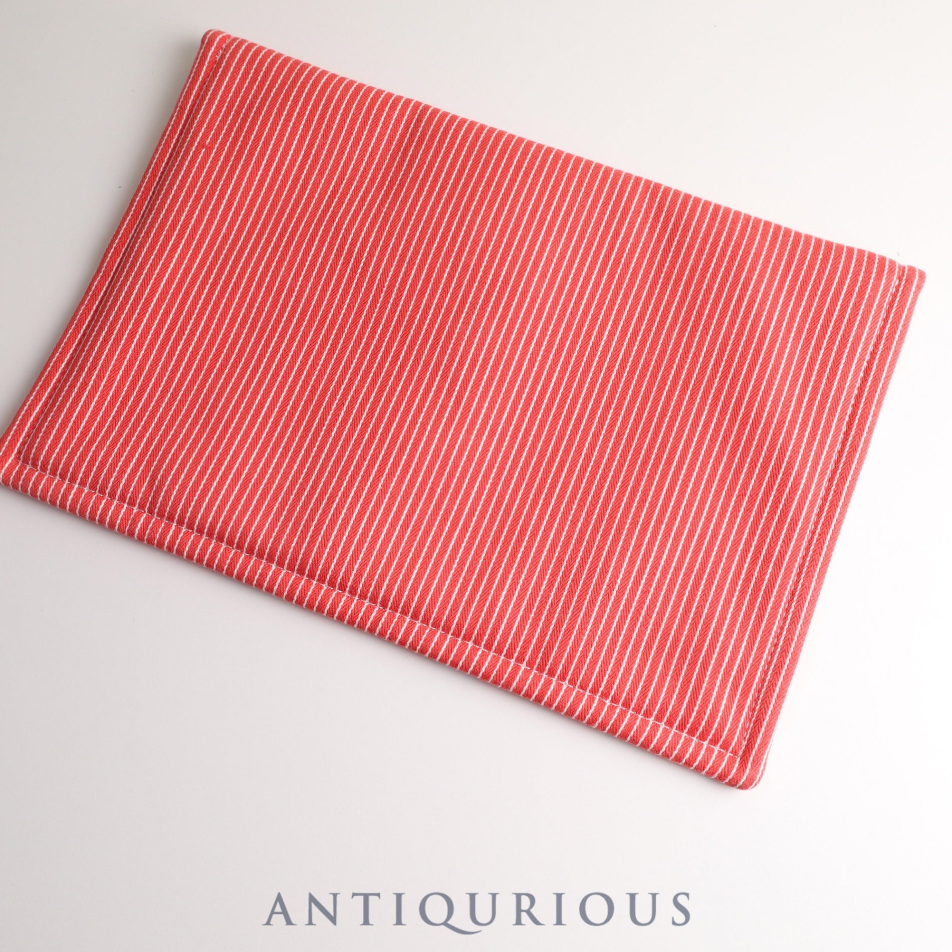 Hermes Pouch Cotton Canvas Western Company GM Tangerine 100% Cotton Envelope Case Flat Case