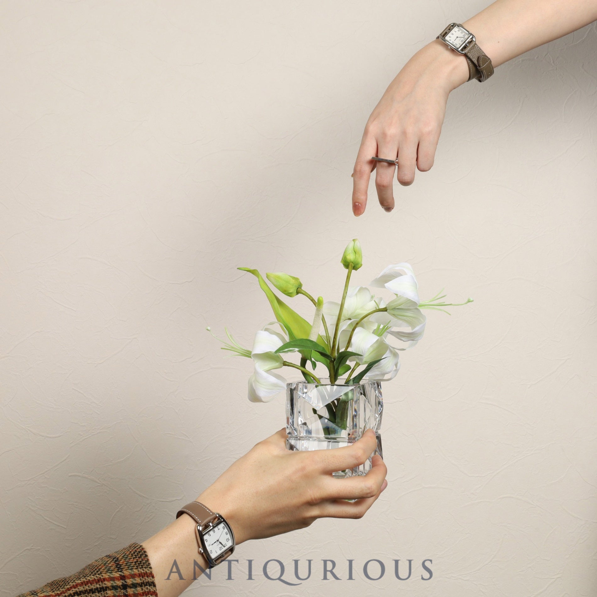 エルメス ケープコッド CC1.210 クォーツ Cal.976.001 SS 革 純正尾錠(SS) ホワイトアラビア文字盤 純正革ベルト(使用感あり、刻印判別不可)オーバーホール済み