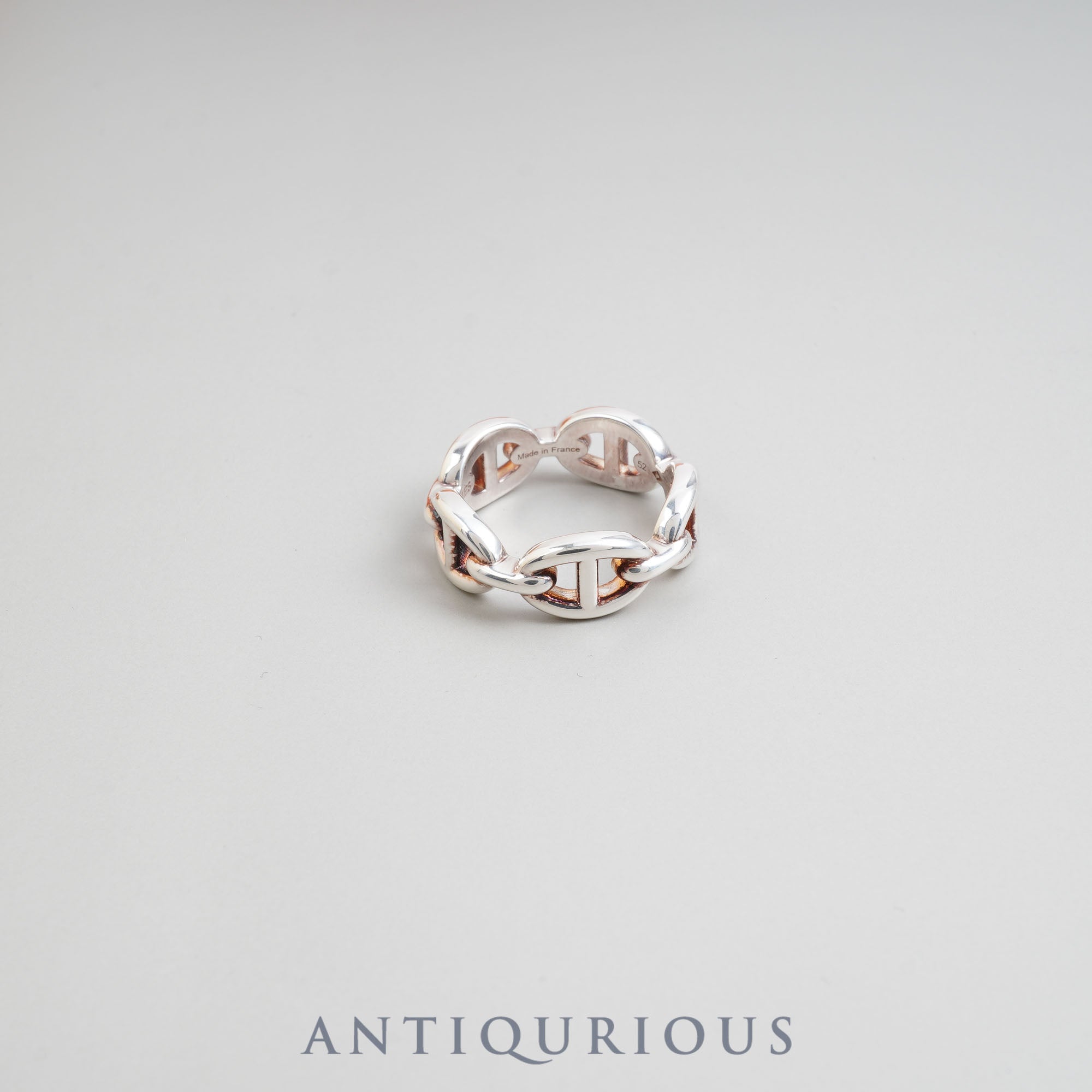 Hermes Ring Chaine d'Ancre Anchaine
