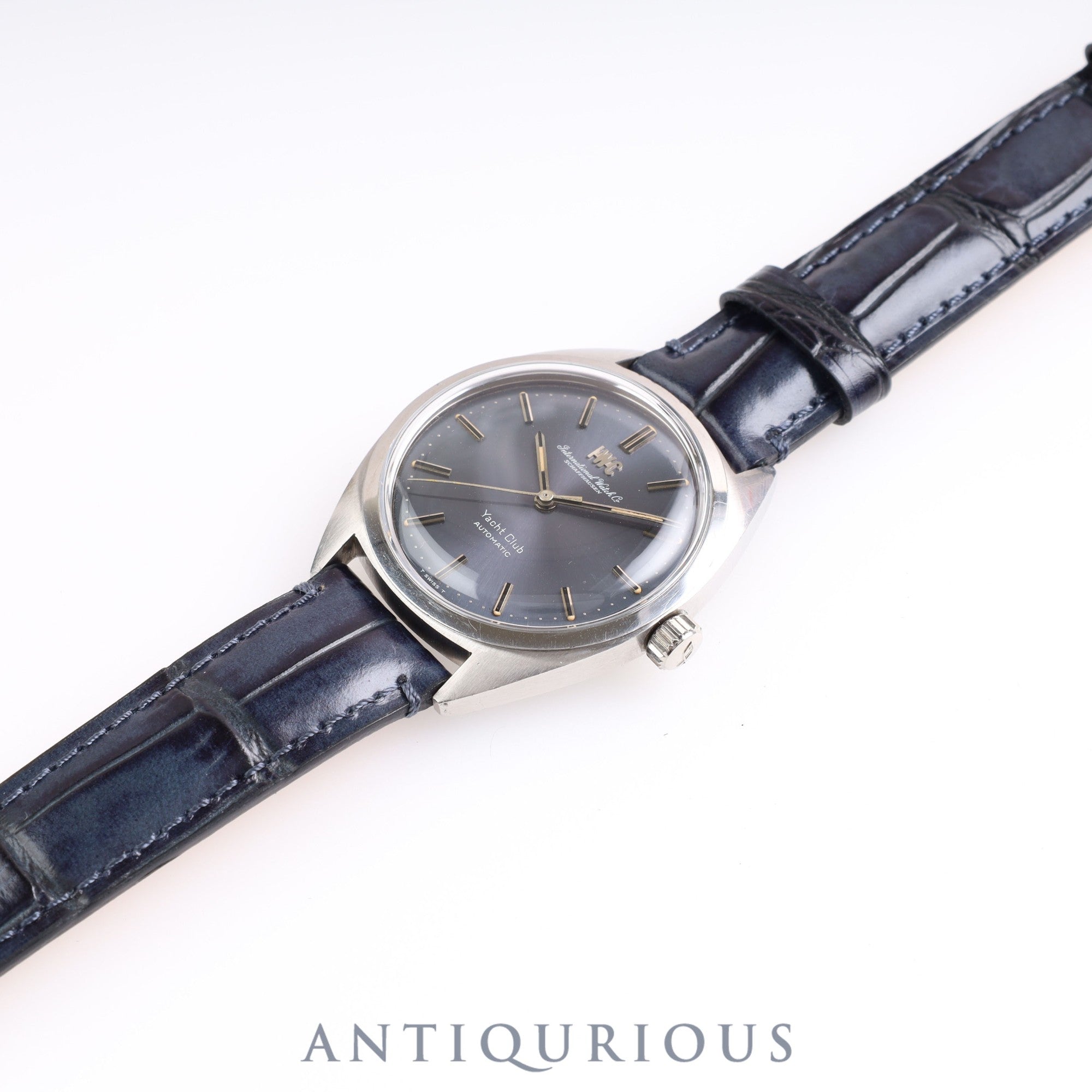 IWC Yacht Club 854B Automatic Cal.854 SS Leather Blue Dial IWC