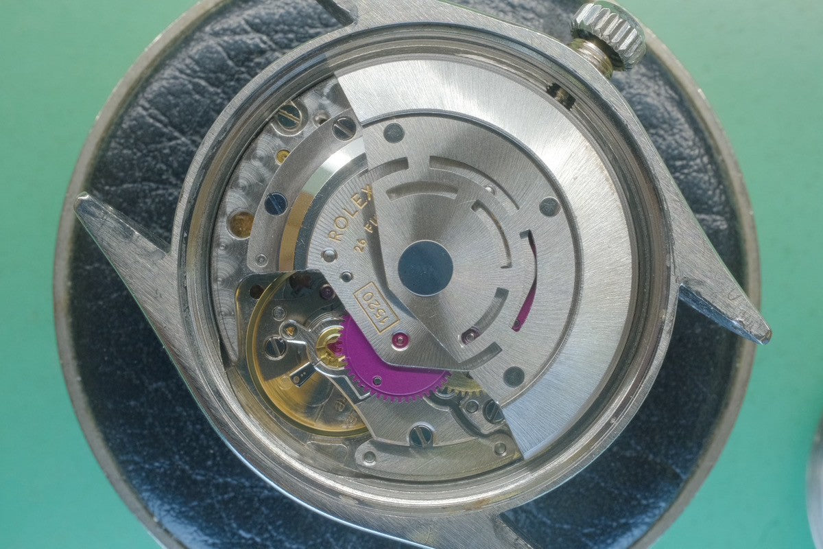 Rolex Air-King 5500 Automatic Cal.1520 Stainless Steel Silver Dial 34mm No.3 (1972) Overhauled