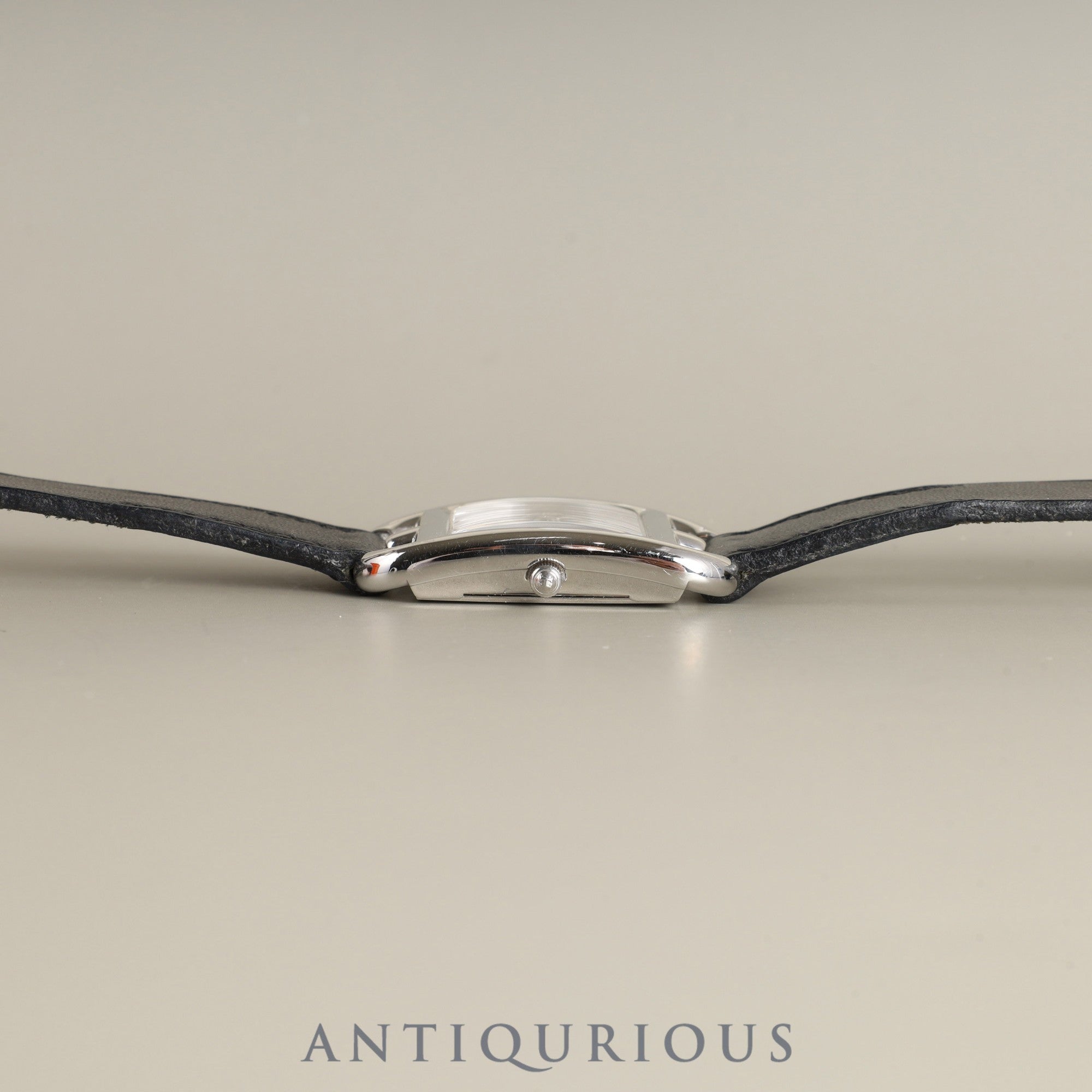 エルメス ケープコッド CC1.210 クォーツ Cal.976.001 SS 純正革ベルト(□J刻:2006年、使用感あり)純正尾錠(SS) グレーアラビア文字盤 箱 冊子 保証書(無記載)オーバーホール済み