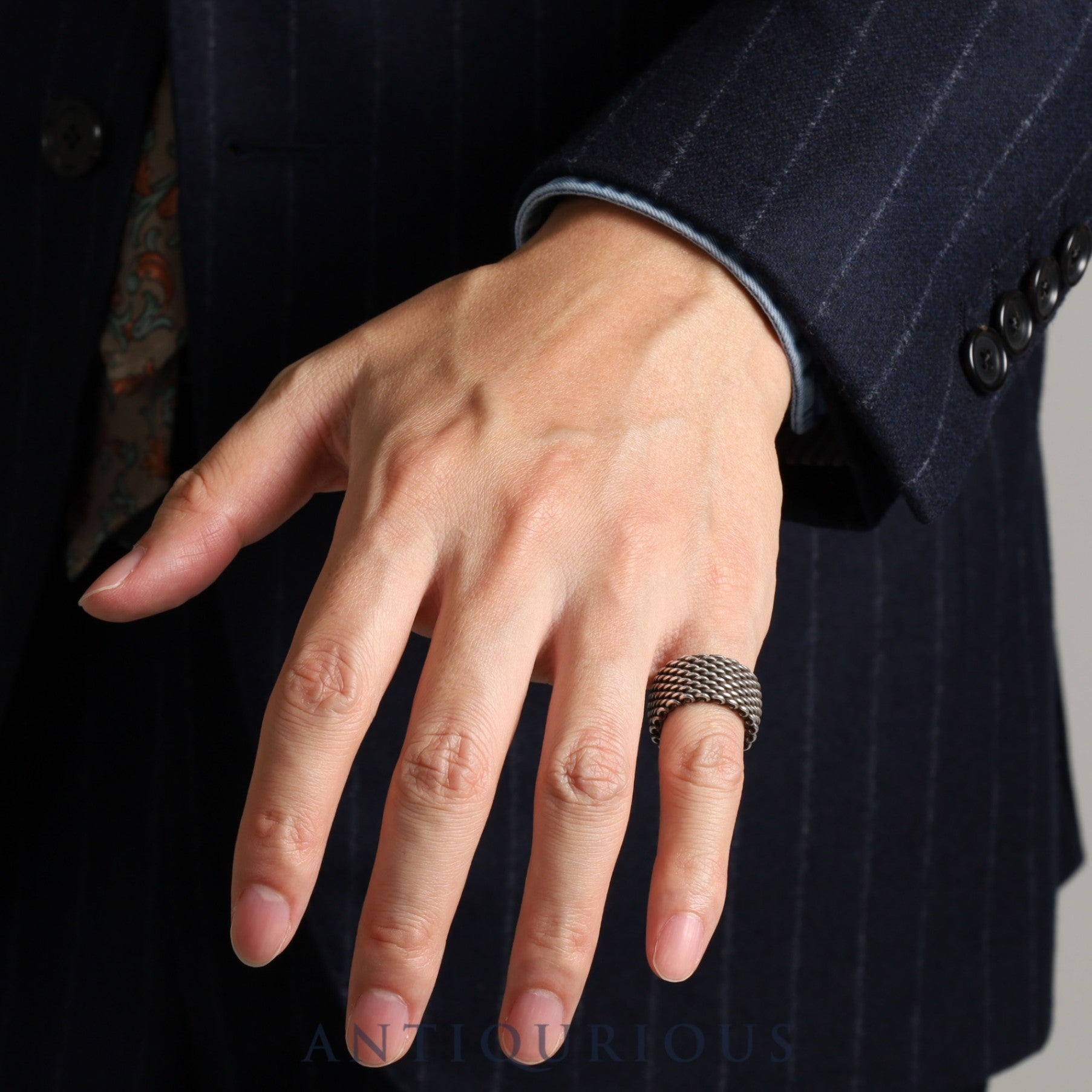 ティファニー リング サマセット スターリングシルバー 12号