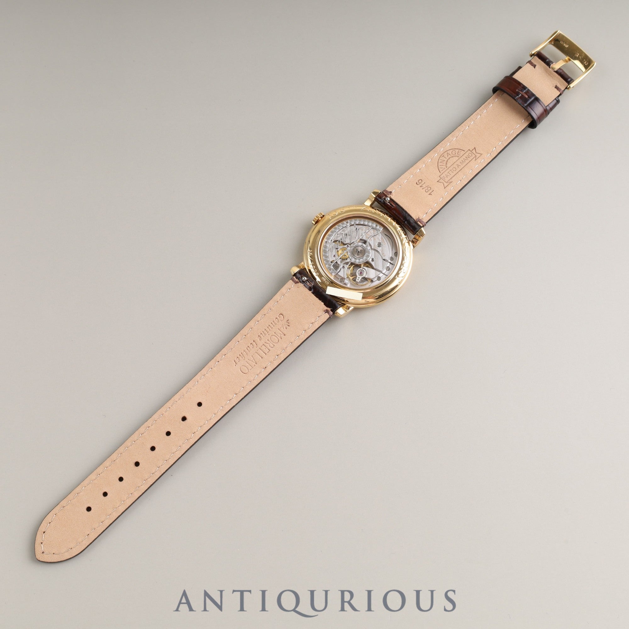 ショパール クラシック 16/1229 135周年記念モデル 自動巻き Cal.11.60 750YG 革 純正尾錠(750YG)ホワイト文字盤