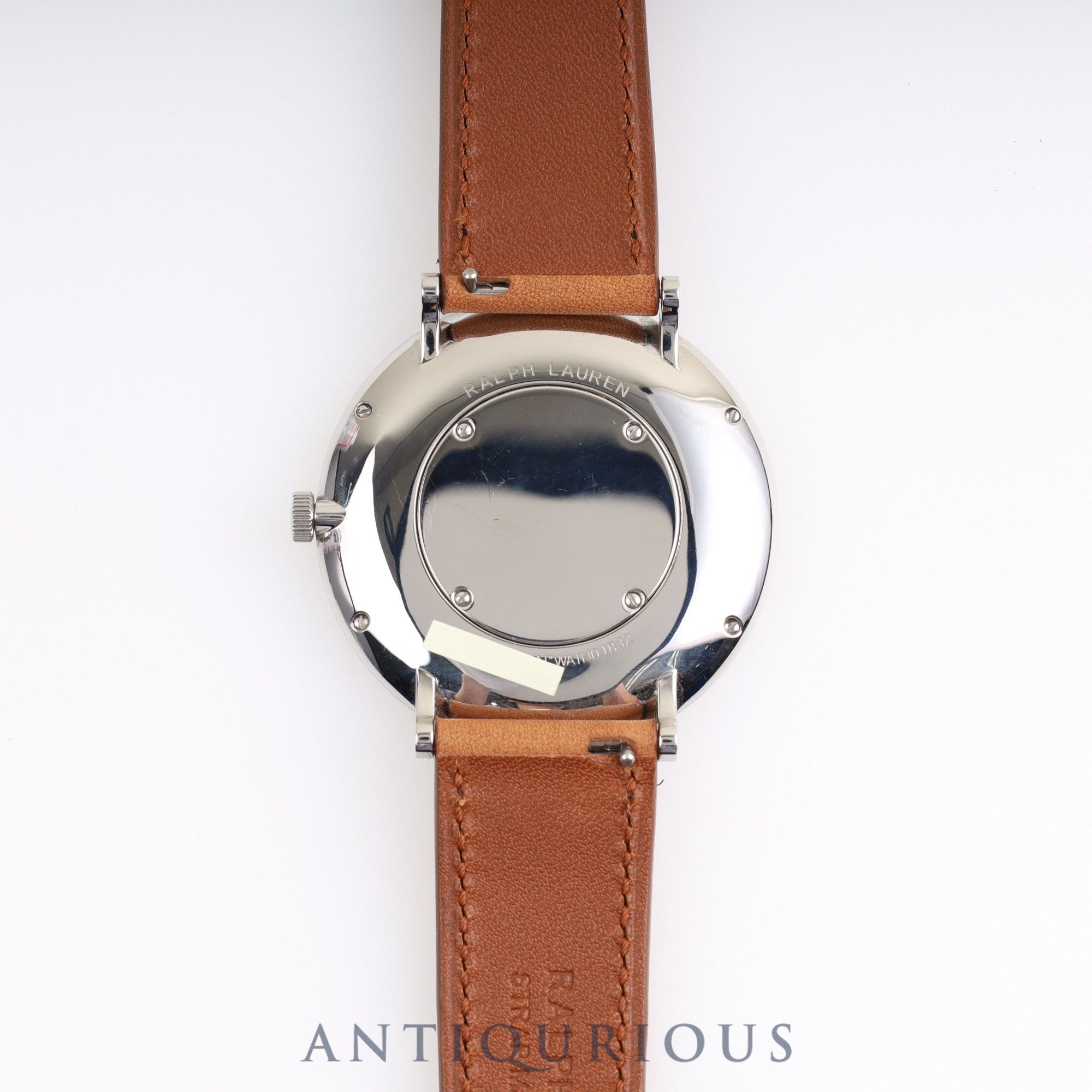 Ralph Lauren Round RLR0190700 Quartz SS White Dial Box Warranty (2017)