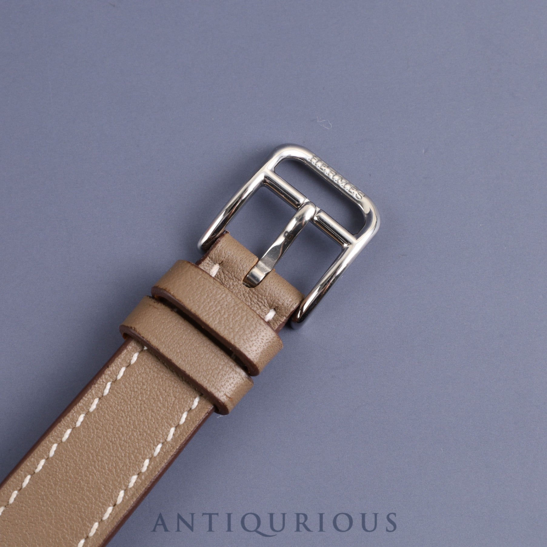 Hermes Cape Cod CC1.210.220 Quartz Cal.976.001 SS Genuine leather strap Genuine buckle (SS) Silver dial Box Booklet Warranty (2024) Overhauled
