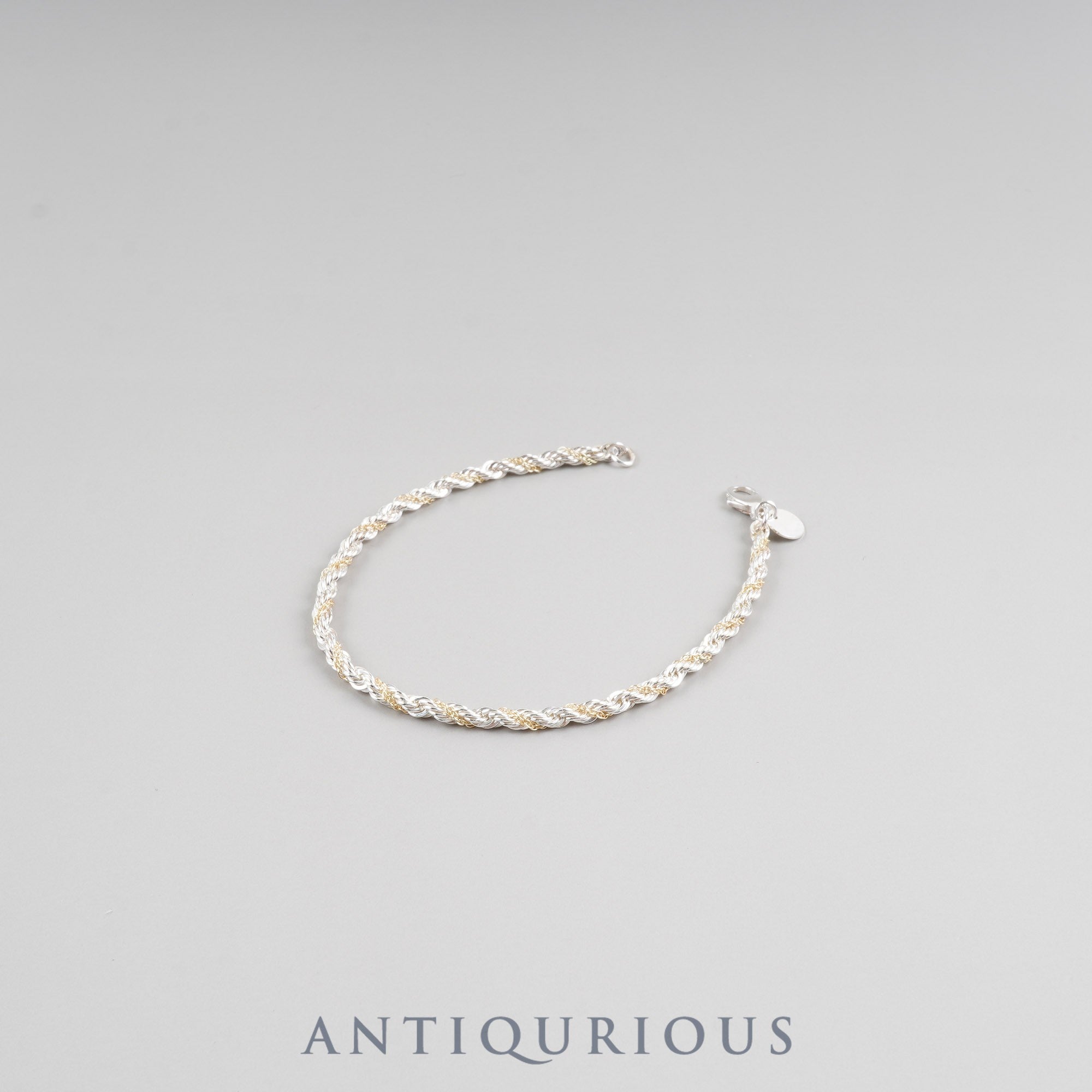 ティファニー ブレスレット ツイストチェーン 925/750 保存袋