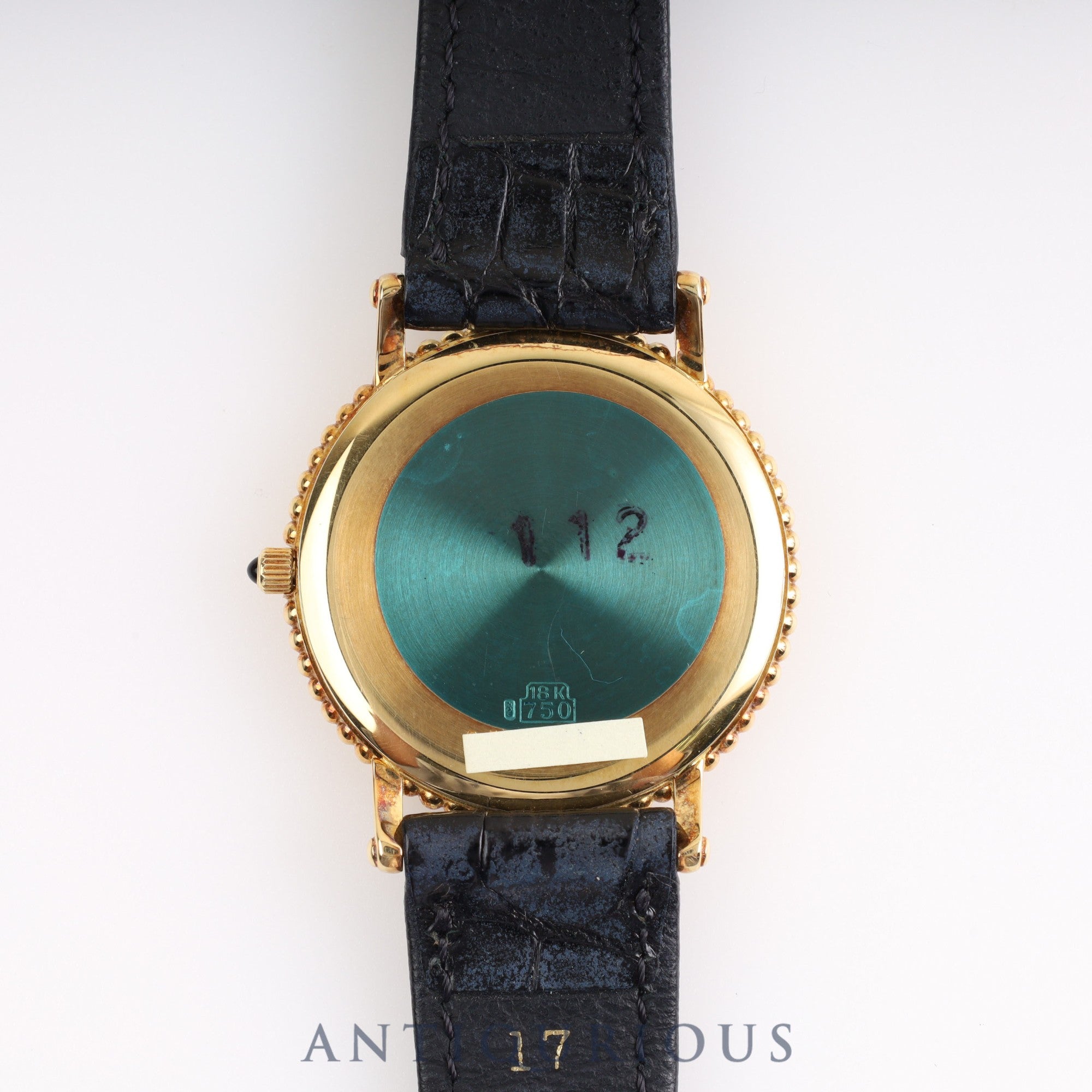 ロンジン ラウンドスモールセコンド クォーツ Cal.L176.2 750YG 純正尾錠 ホワイト文字盤