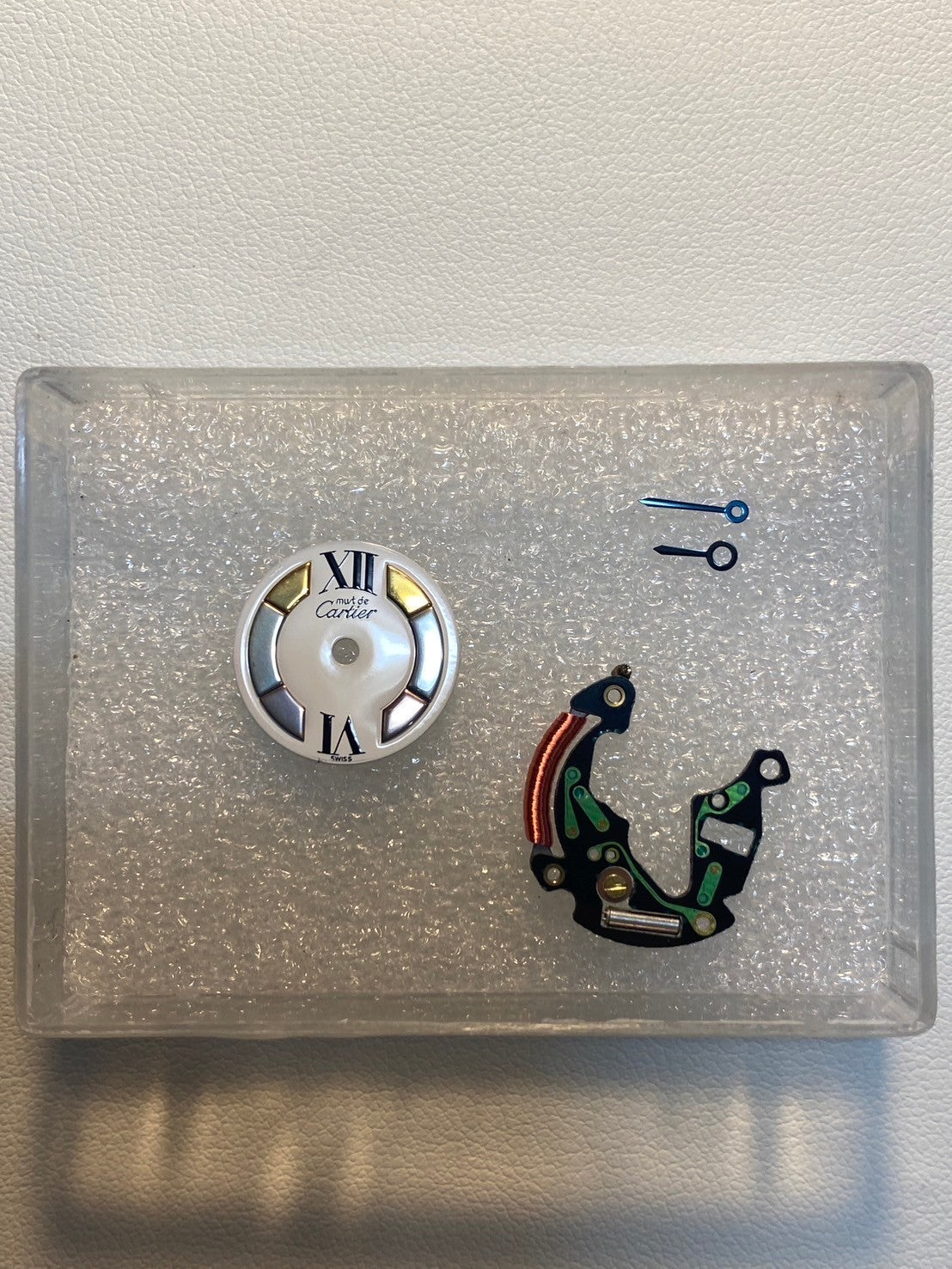 カルティエ マストコリゼ 590002 クォーツ Cal.90.06 SV925 革 純正Dバックル(GP) サイドトリニティ文字盤 オーバーホール済み
