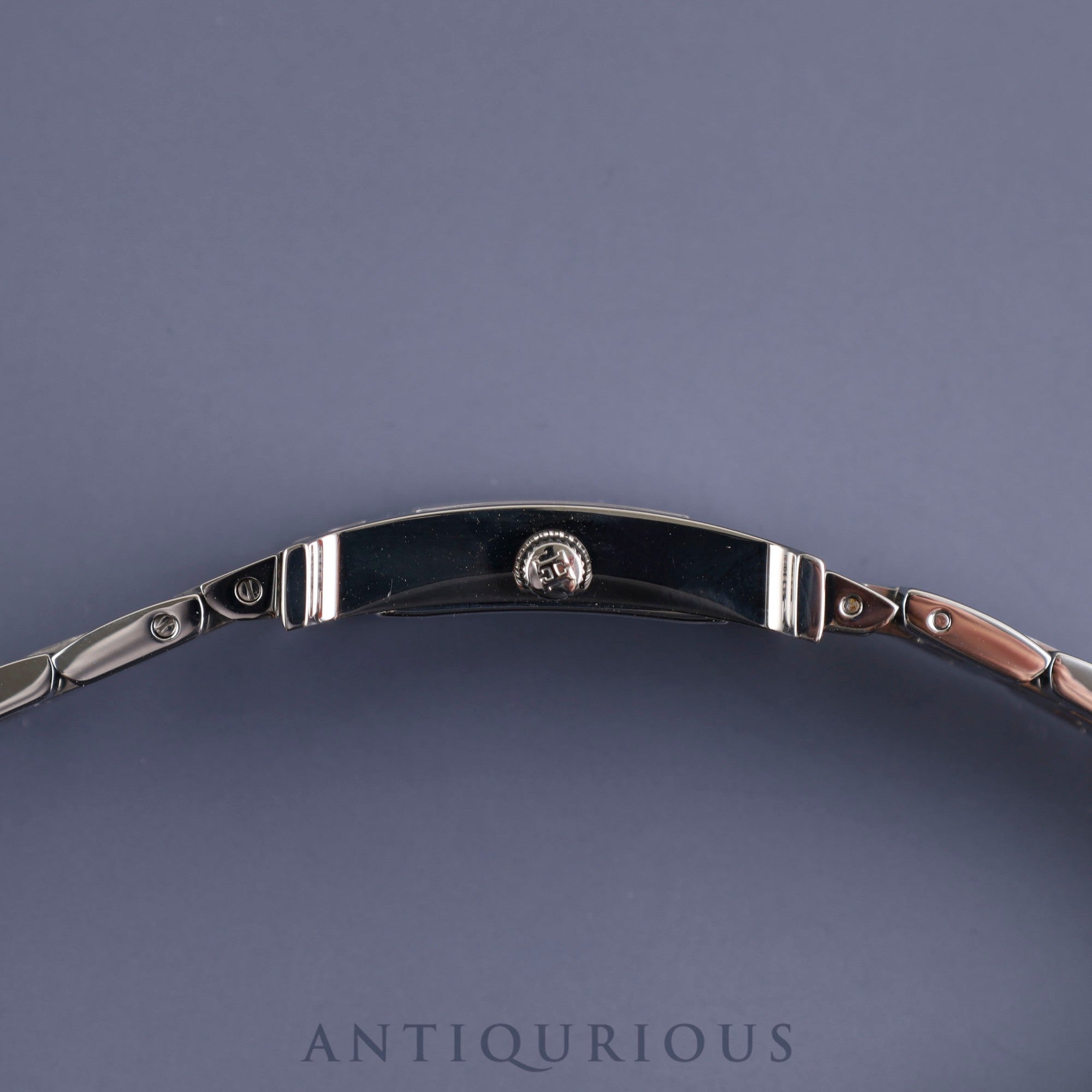 Hermes H Watch HH1.210 Quartz Cal.901.001 SS Orange Dial Box Overhauled