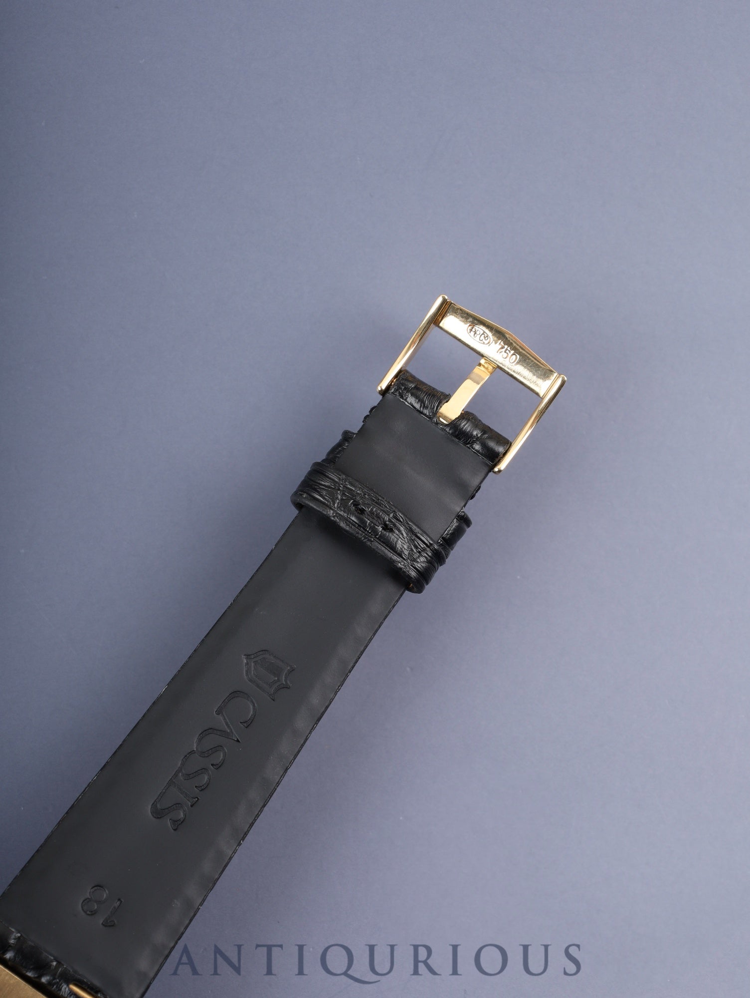 Patek Philippe Gondolo 5010 Manual Winding Caliber 215 750YG Leather Strap with Genuine Buckle (750YG) White Roman Dial Box Warranty Card (1994) Overhauled