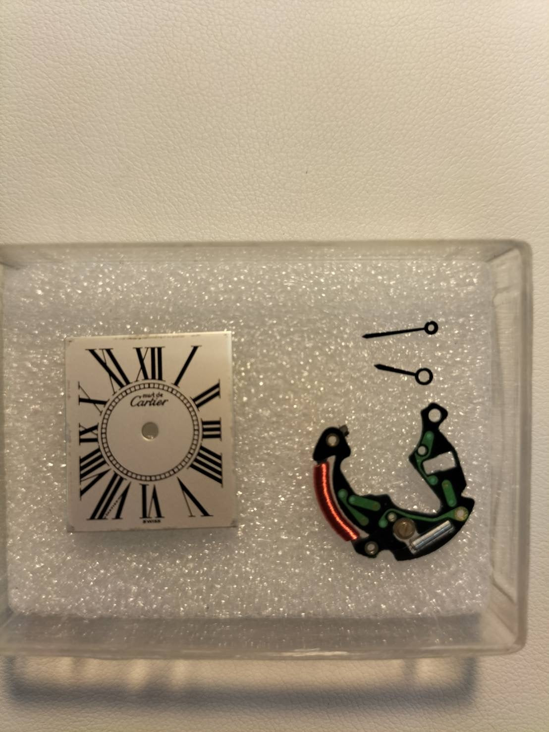 カルティエ マストタンク LM 590005 クォーツ Cal.90 SV925 革 純正尾錠(GP)オパラン文字盤 1982年頃~1995年頃 オーバーホール済み