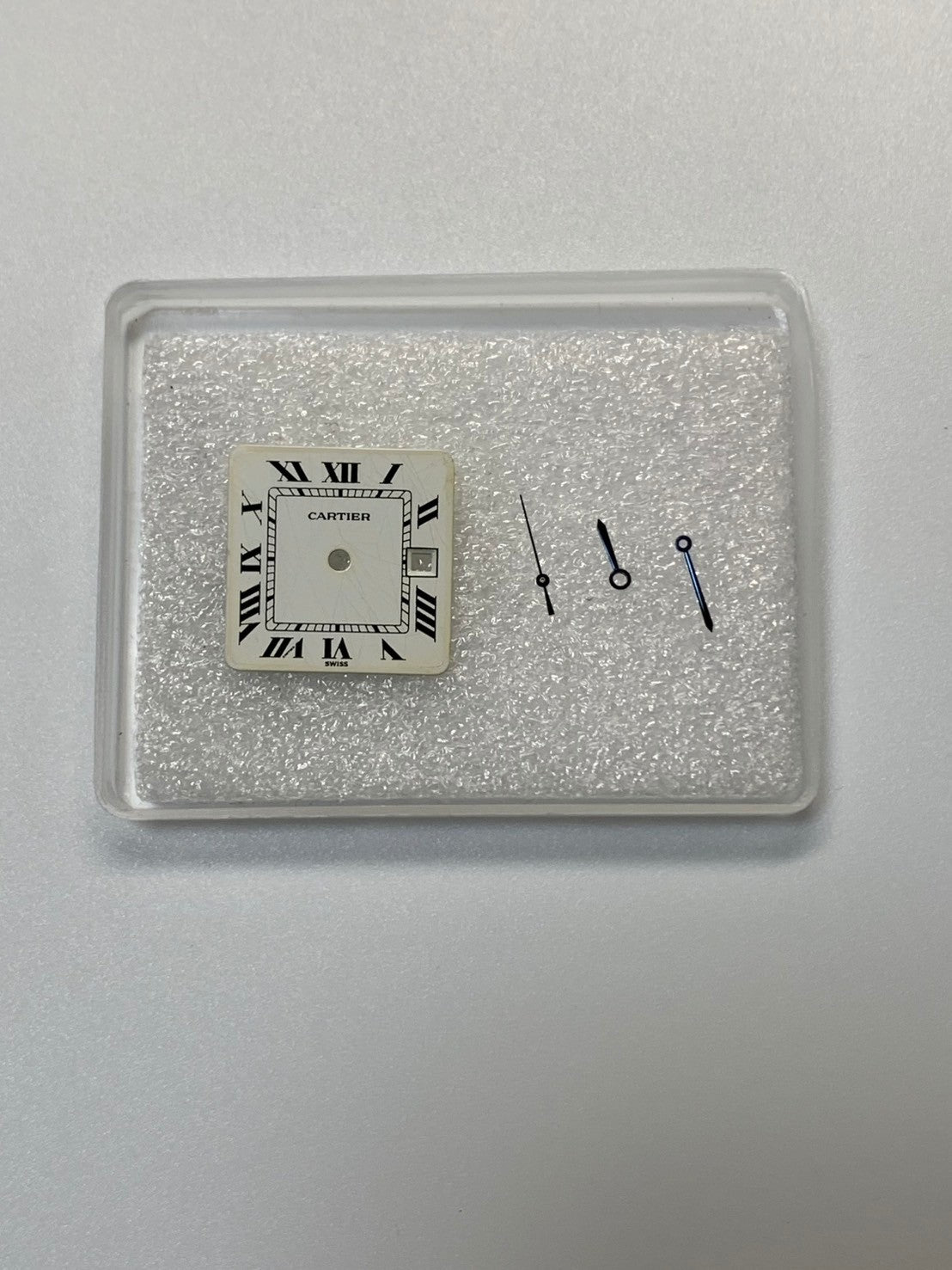 Cartier Santos Carrée LM 2961 Automatic Cal.2671 SS/YG SS/YG White Roman Dial (SWISS marking) Box Warranty (blank) Booklet Overhauled