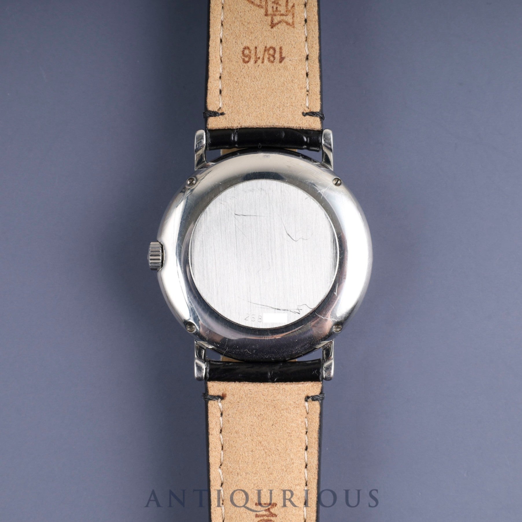 IWC Portofino IW351318 Automatic Cal.37521 SS Leather Genuine Buckle (SS) White Dial Overhauled