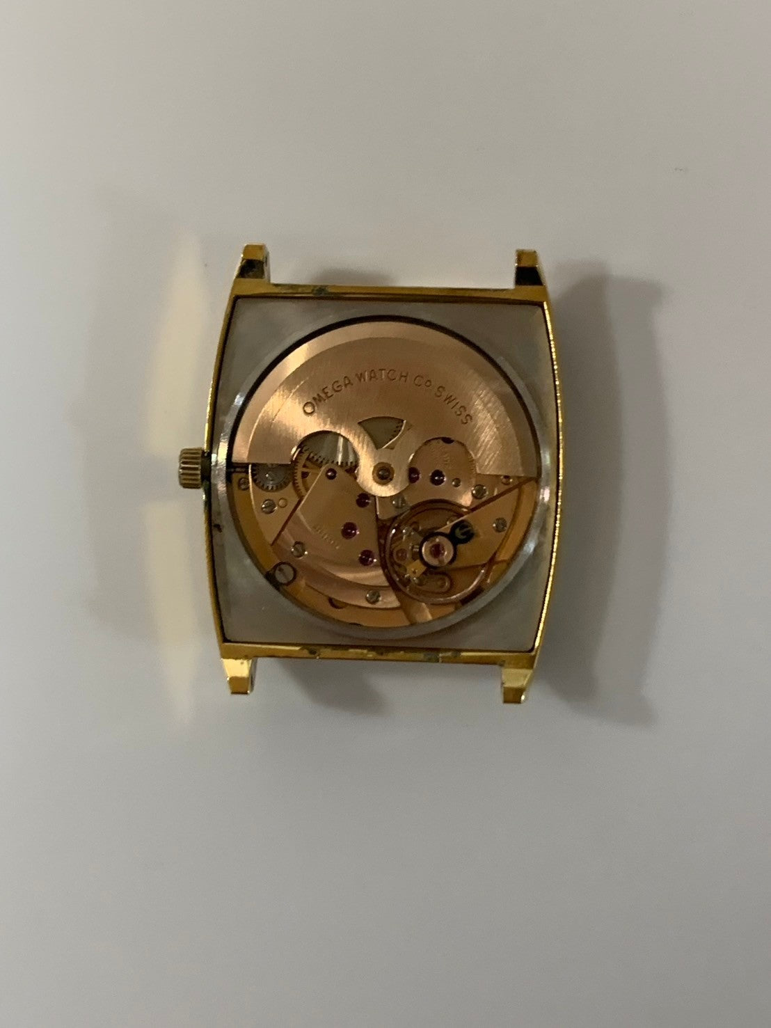 オメガ デ・ヴィル 5321 自動巻き Cal.711 GP 革 純正尾錠(GP) シャンパン文字盤 オーバーホール済み