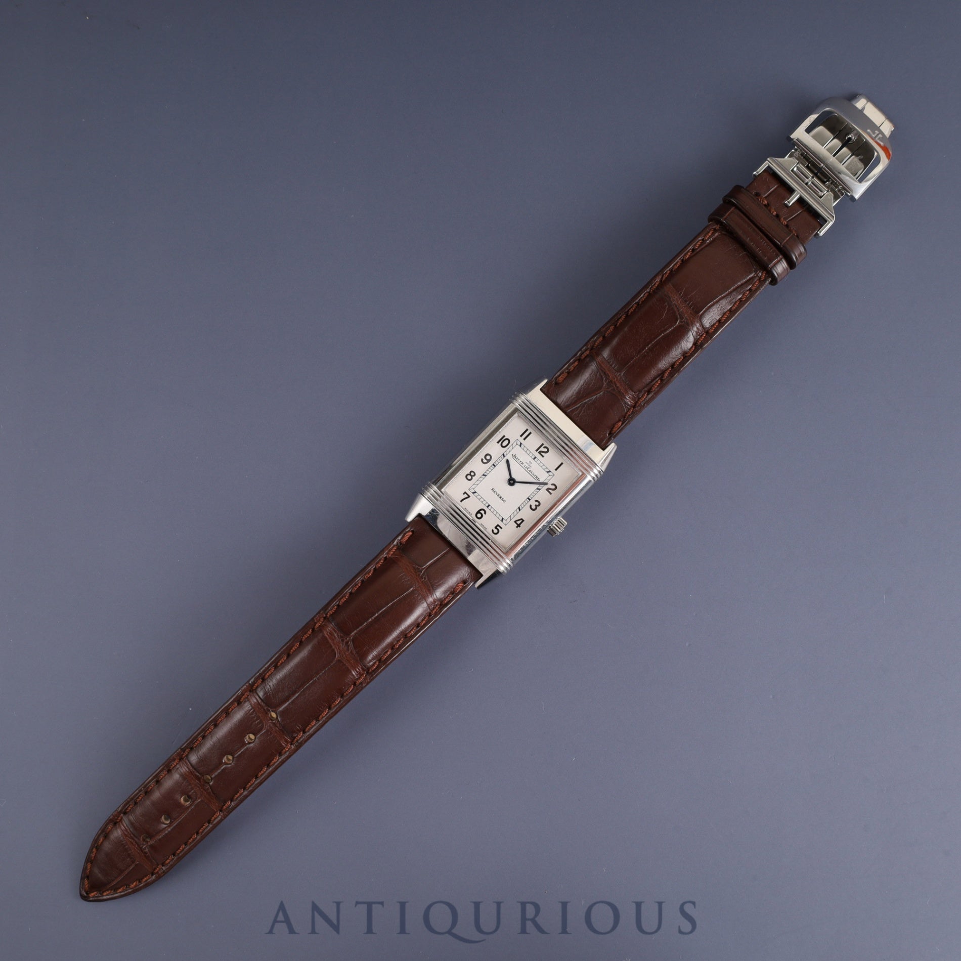 Jaeger-LeCoultre Reverso Classic Q2508412 / 252.8.86 Manual winding Cal.846/1 SS Genuine leather strap Genuine buckle (SS) Silver dial Box Booklet Warranty card (2015) Cloth Genuine replacement strap Overhauled