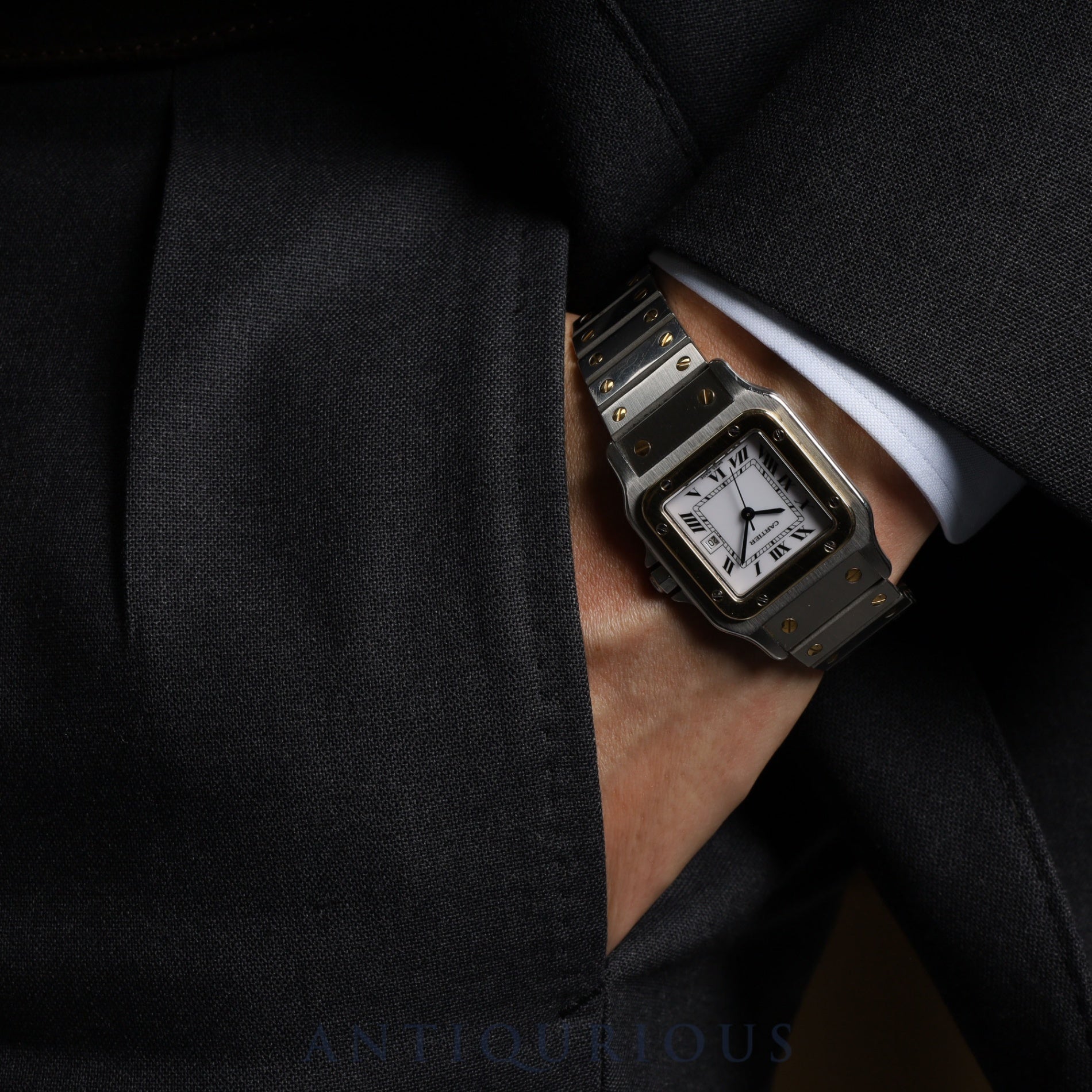 Cartier Santos Galbe LM AC 23.80 gr OR 0.750 4.05 gr