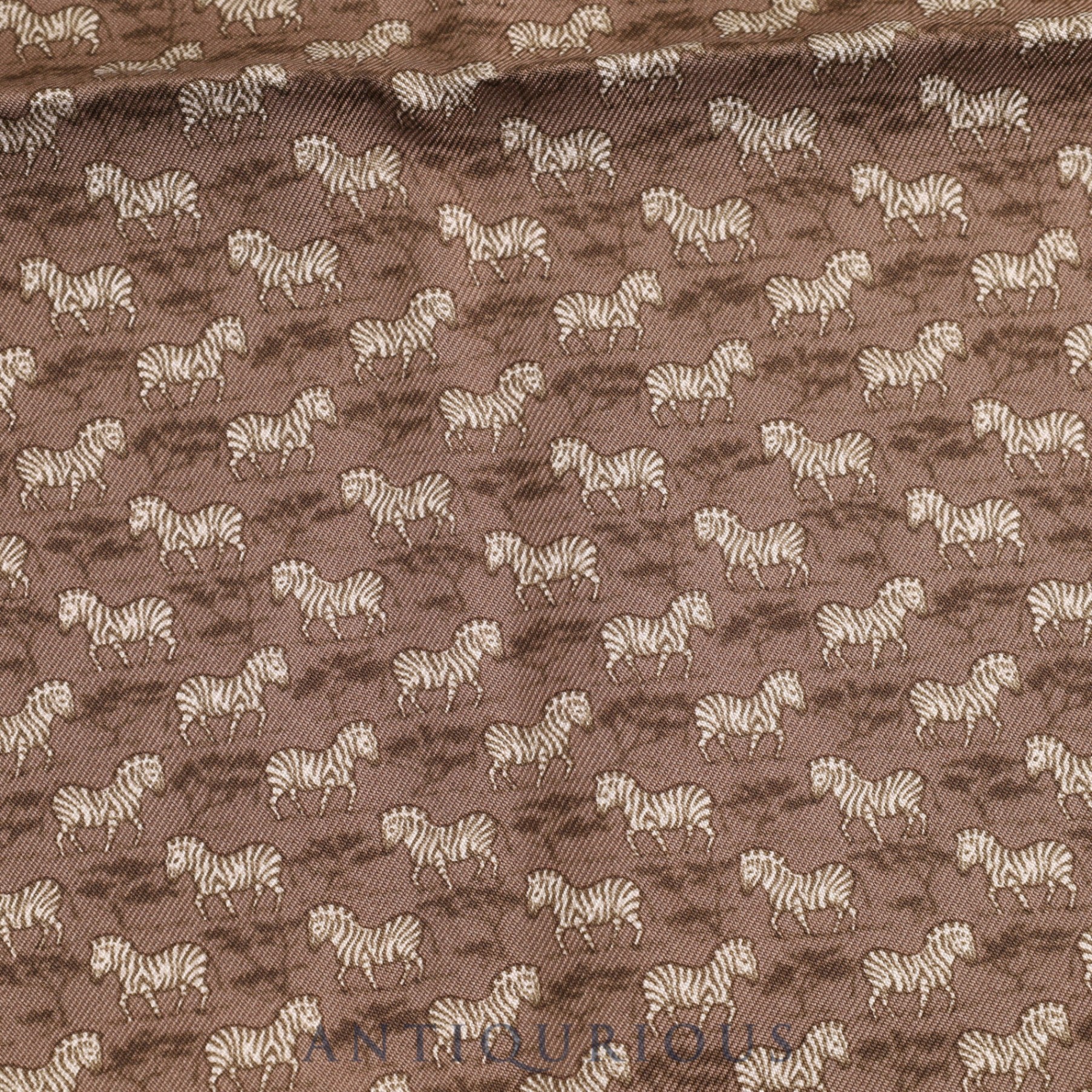 エルメス スカーフ カレ45 シマウマ柄 SILK 100%