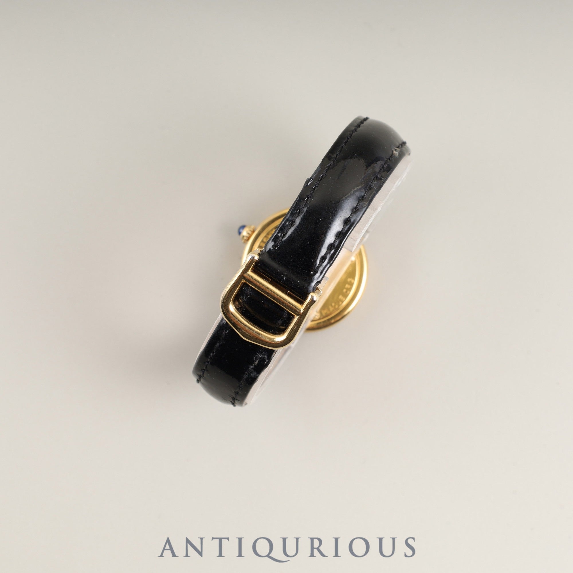 カルティエ マストトリニティ 2735 クォーツ Cal.157.06 SV925 純正革ベルト 純正Dバックル(GP) シルバーローマン文字盤 オーバーホール済み