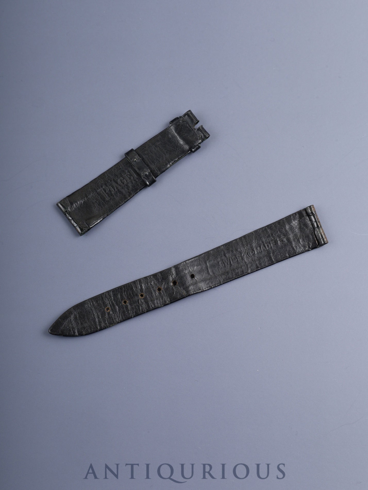 ピアジェ プロトコール 9154 手巻き Cal.9P 750YG 革 純正尾錠(750YG)ブラック文字盤 オーバーホール済み