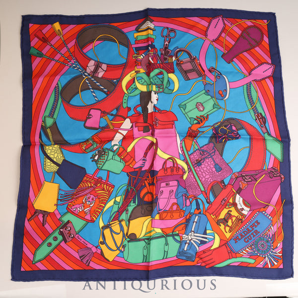 エルメス スカーフ カレ45 マダムキュイール