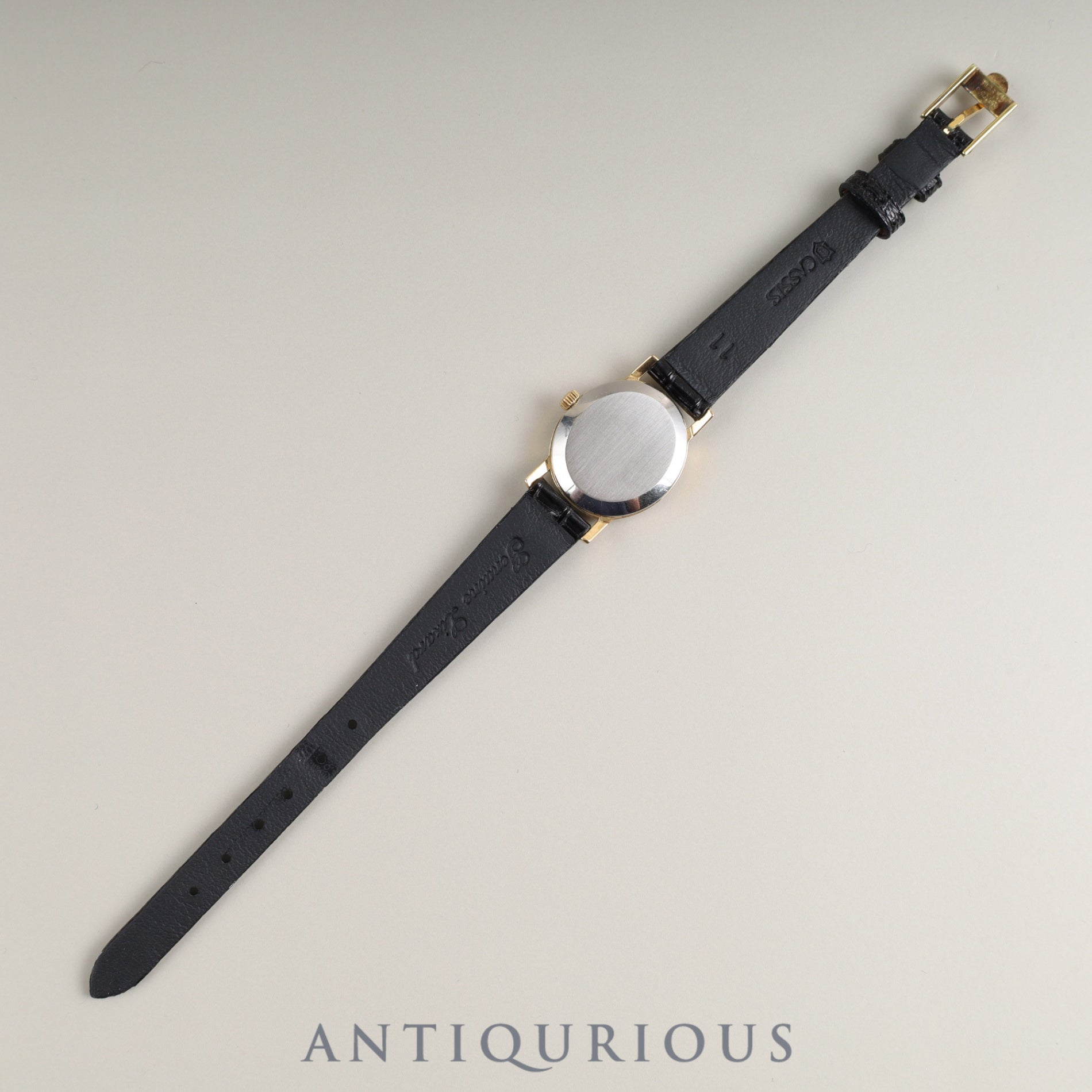 オメガ ジュネーブ 5110411 / 1061 手巻き Cal.625 GP 革 純正尾錠(GP) ゴールド文字盤 オーバーホール済み