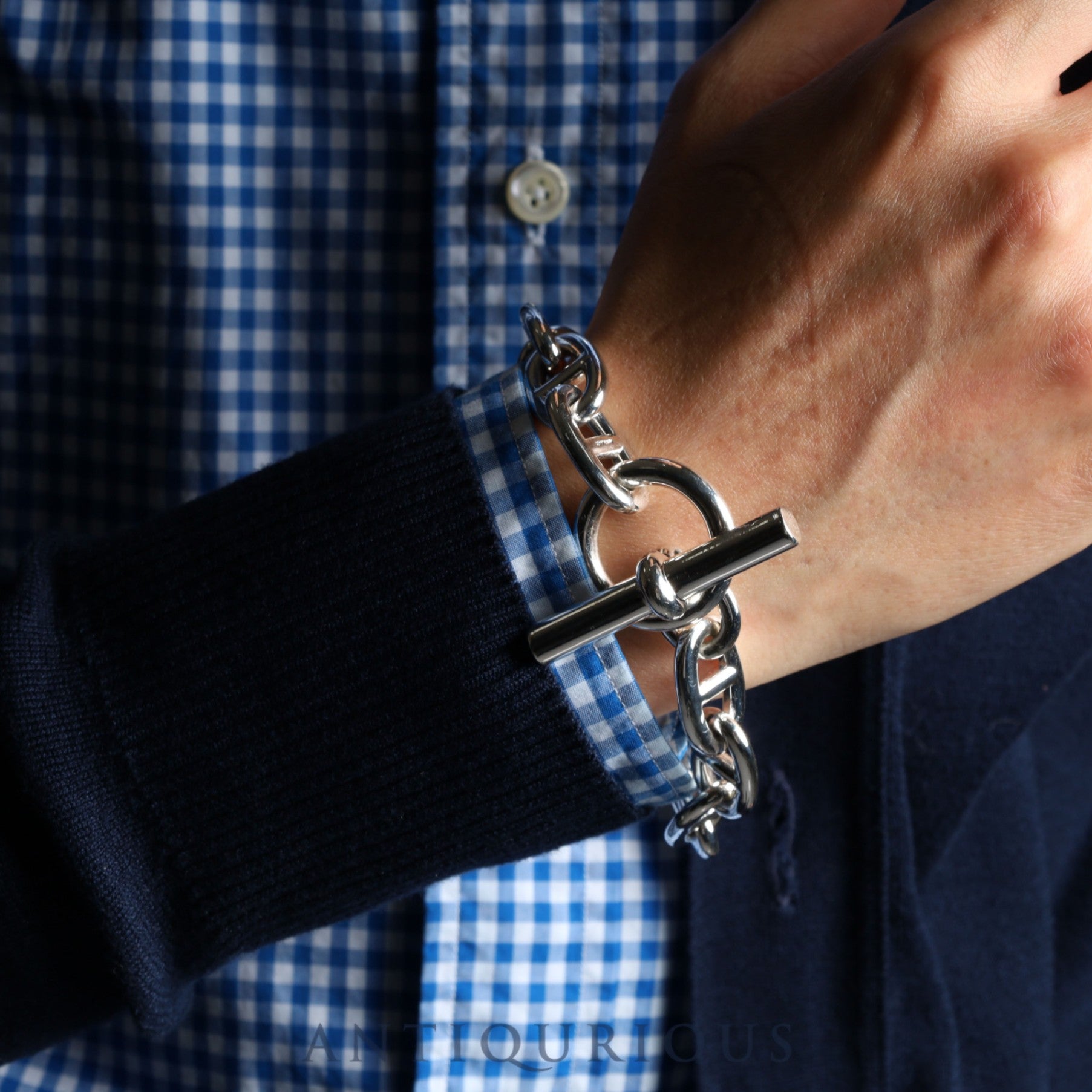 Hermes Bracelet Chaine d'Ancre TGM 12 links