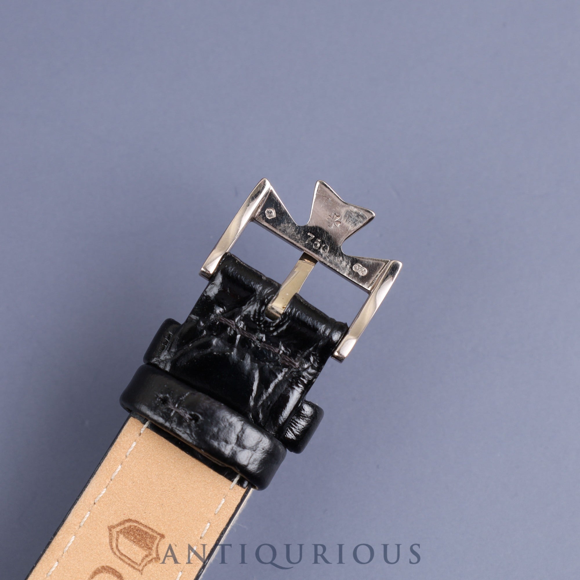 Vacheron Constantin Cabinotier 91001/00G-7 Manual winding Cal.1017 WG Leather Genuine buckle (750) Silver Roman dial Felt case Replacement genuine strap Complete service completed