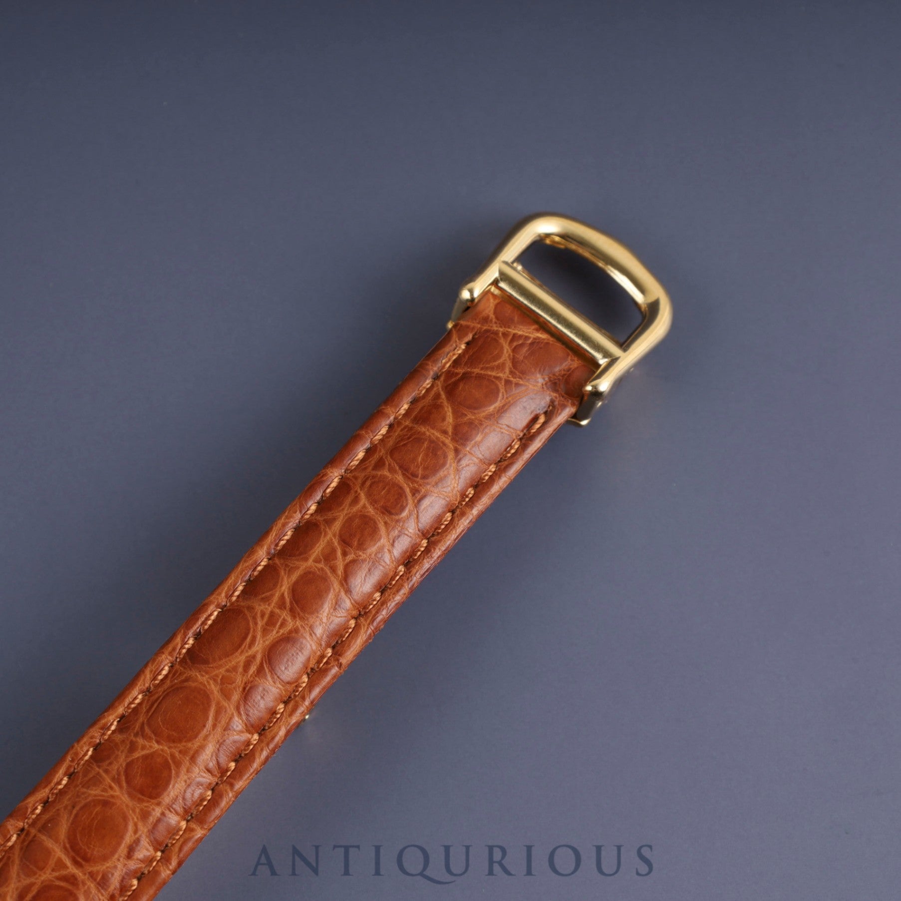 カルティエ マスト ヴァンドーム VLC SM 1851 クォーツ Cal.90 SV925 革 純正Dバックル(GP)オパラン文字盤 オーバーホール済み