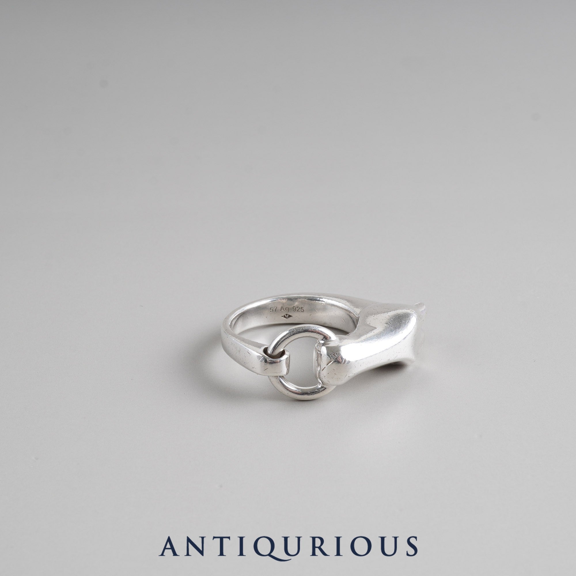 Hermes Ring Gallop SV925 #57 SOLD Item Engraved