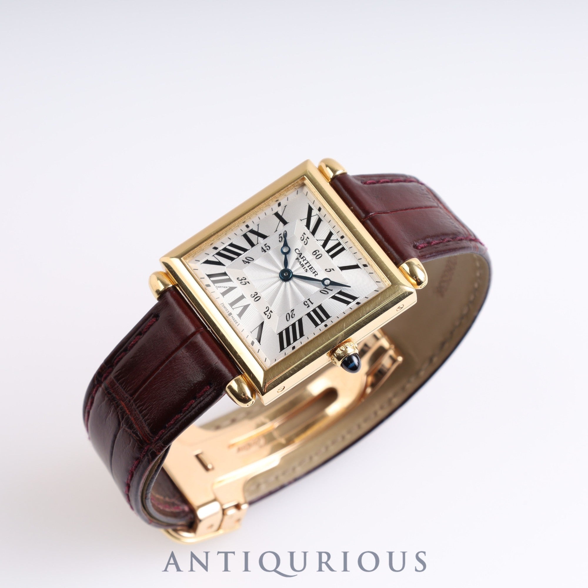 Cartier Tank Obu LM W1527551 2380 Box Warranty Card