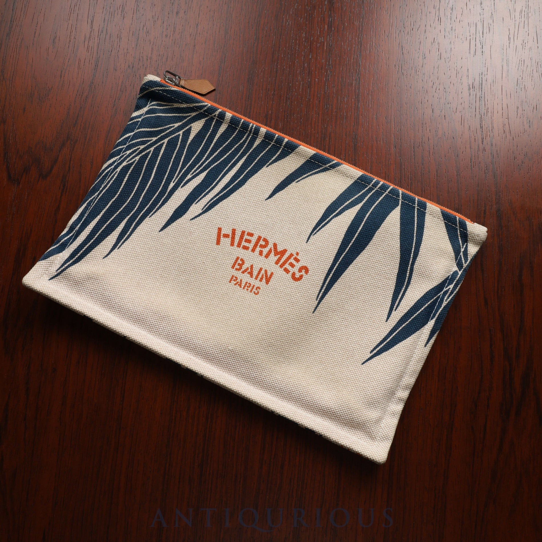 エルメス ポーチ ニューヨッティング GM コットン100％ | 東京銀座のヴィンテージウォッチ専門店 - ANTIQURIOUS