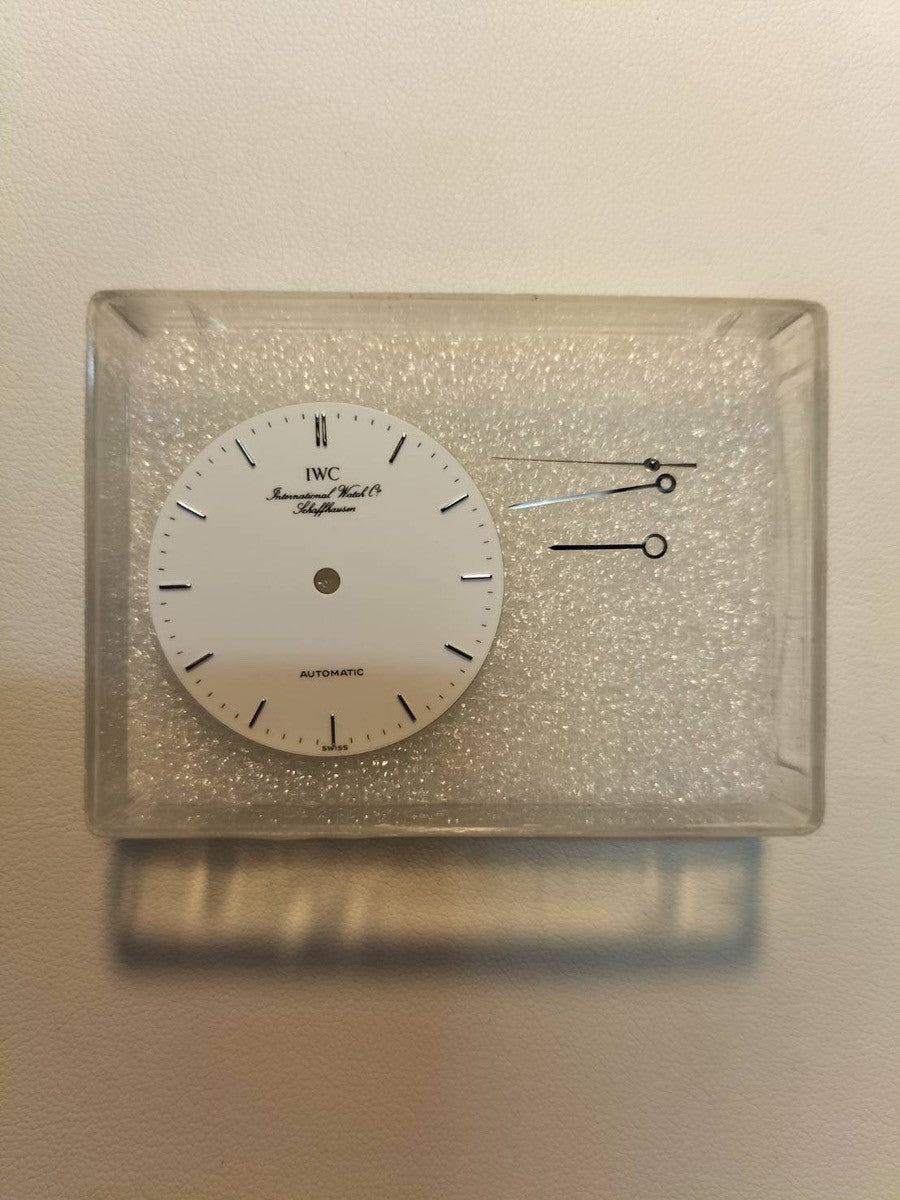 IWC Portofino IW351403 Automatic Caliber - Stainless Steel Leather Strap with Genuine Stainless Steel Buckle, White Dial, Overhauled