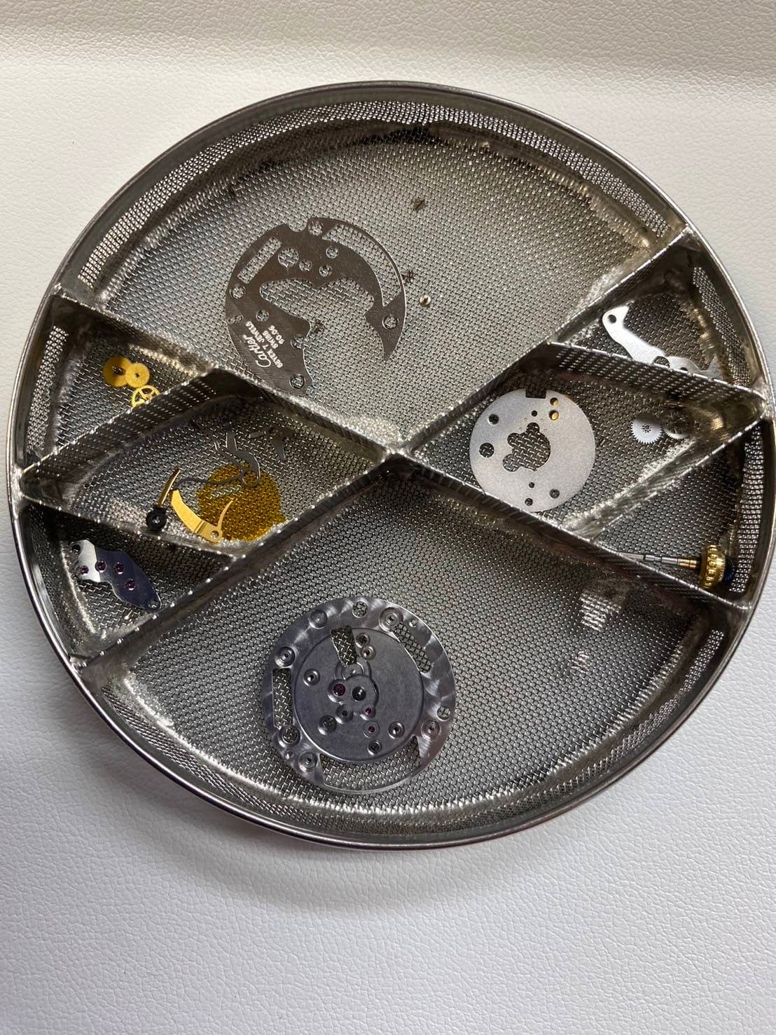 カルティエ マストコリゼ 590002 クォーツ SV925 革 純正尾錠(GP)アイボリーローマン文字盤 1980年代半ば~1994年頃 オーバーホール済み